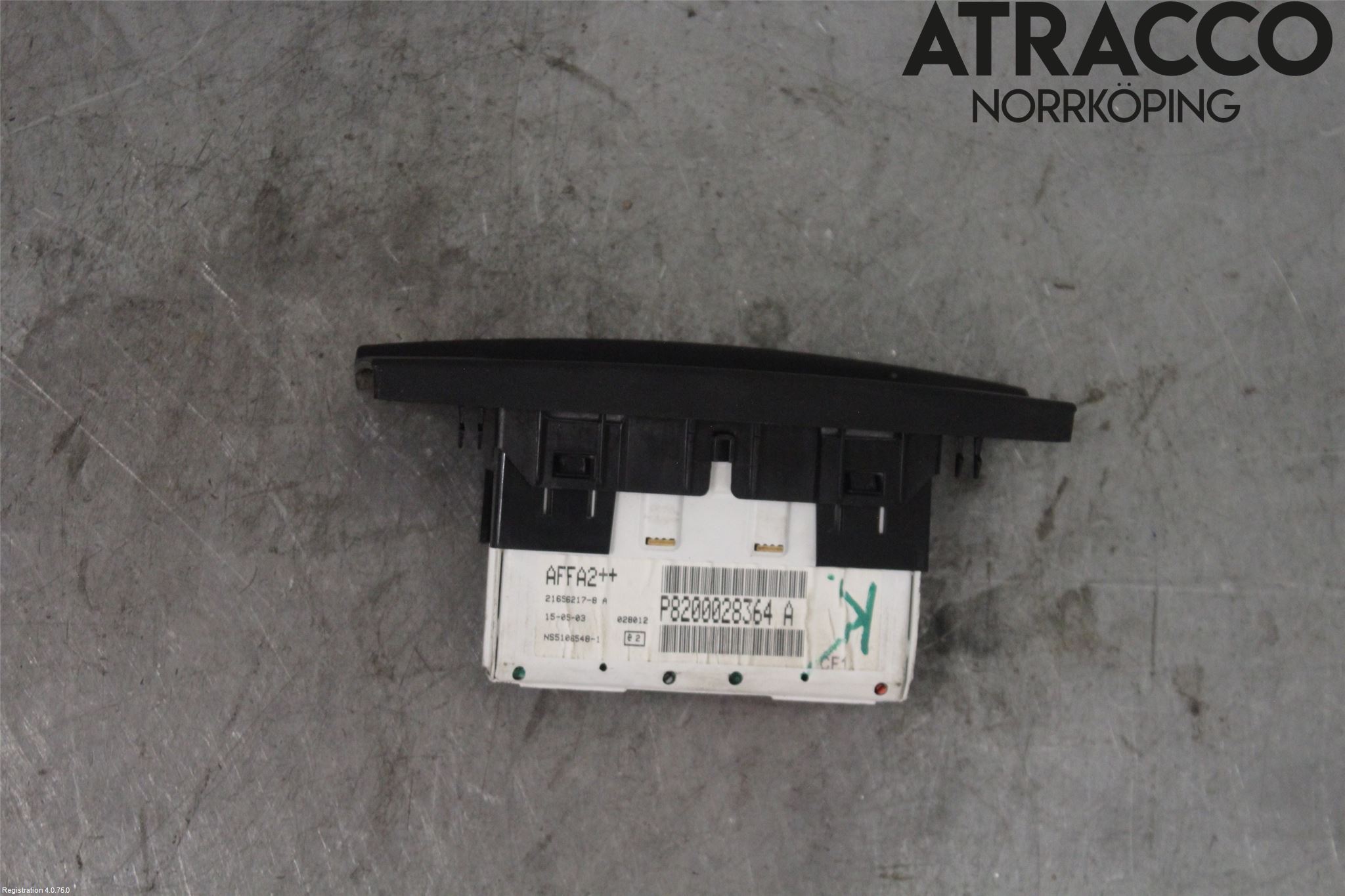 Renault TRAFIC   02-14 Färddator