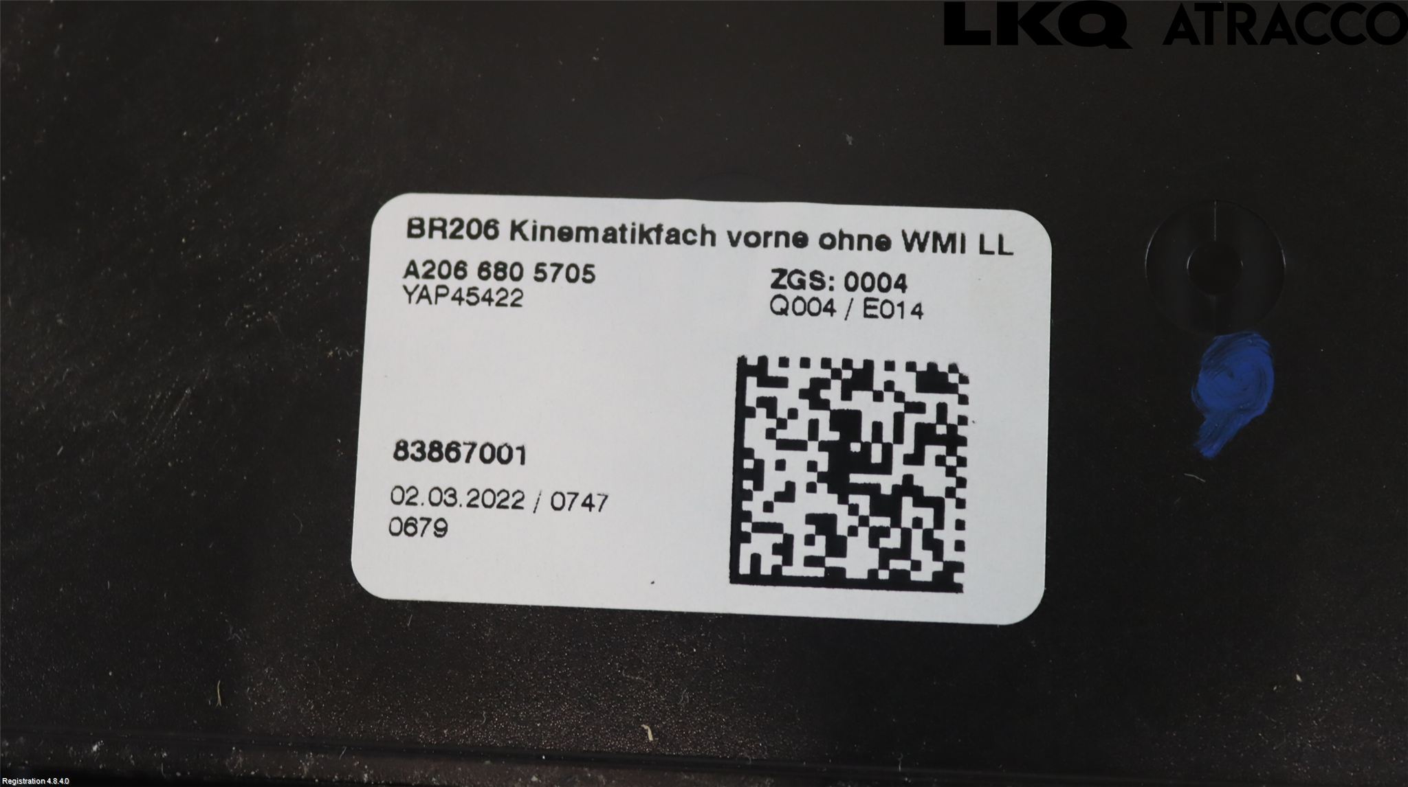 Mercedes-Benz MB C-KLASS (W206) 21- Instrumentbräda Förvaringsfack