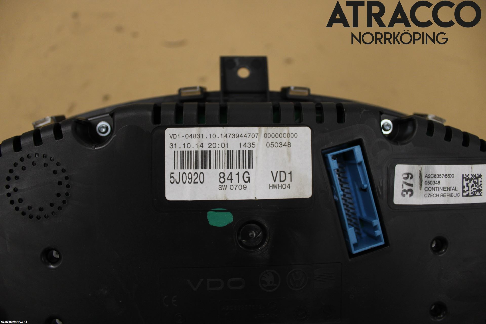 Skoda FABIA 07-14 Instrument Komb