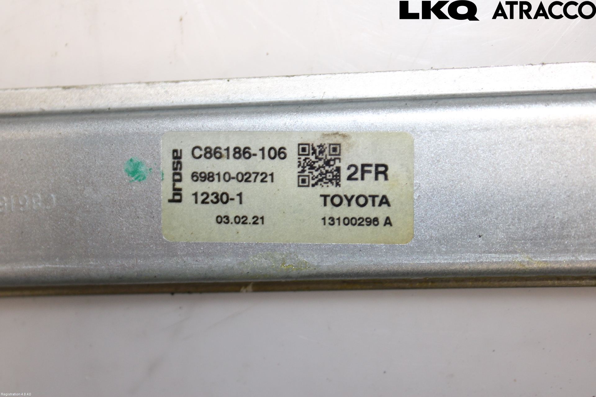Toyota COROLLA 19- Fönsterhiss El Kompl