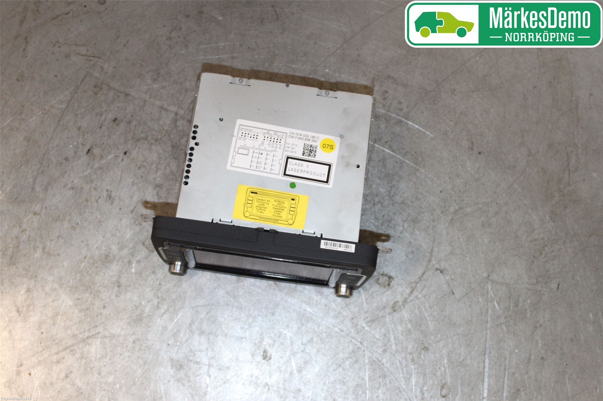 Volkswagen VW PASSAT 11-14 Cd Radio - Multimediapanel