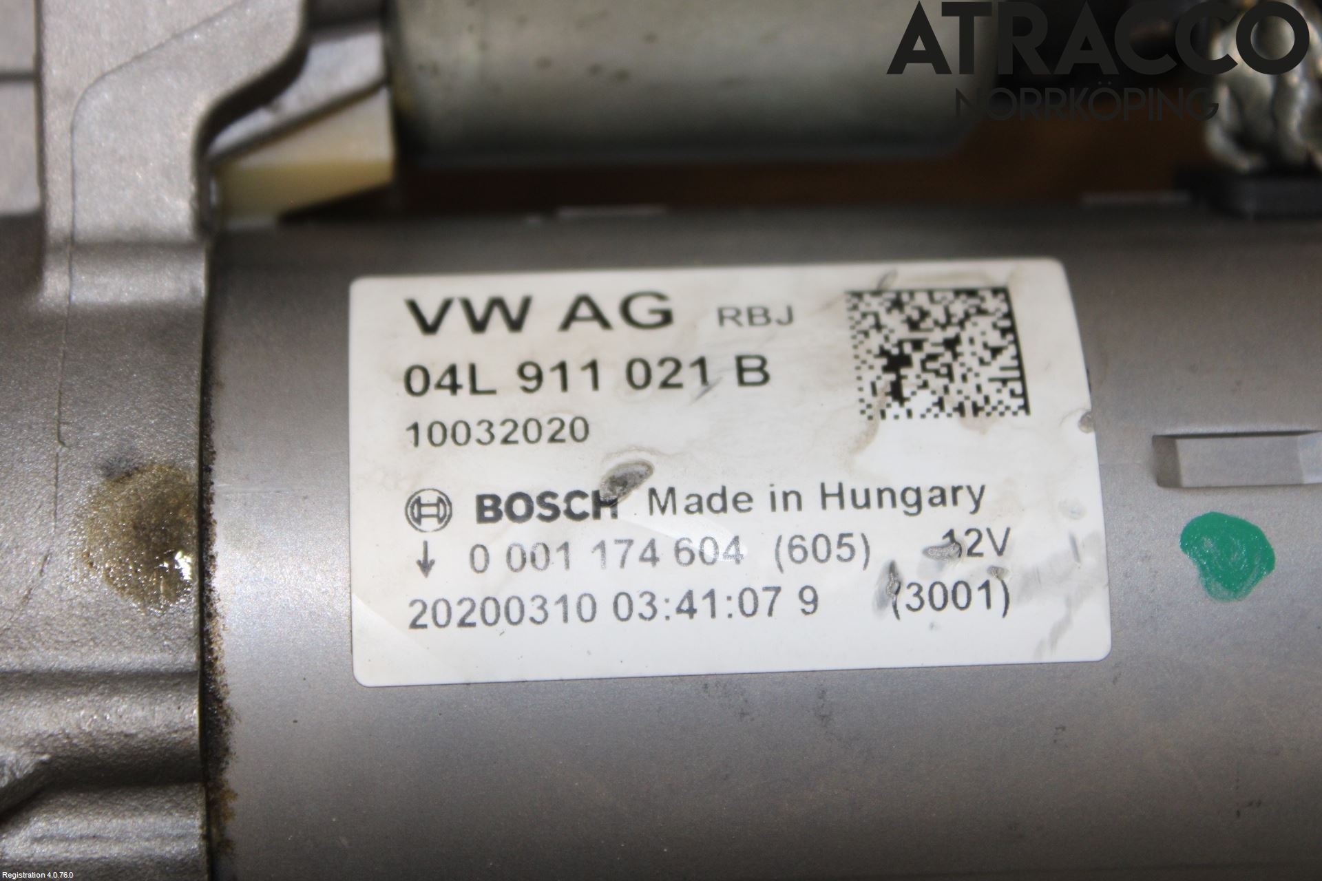 Audi A6 F2/C8 19- Startmotor Diesel