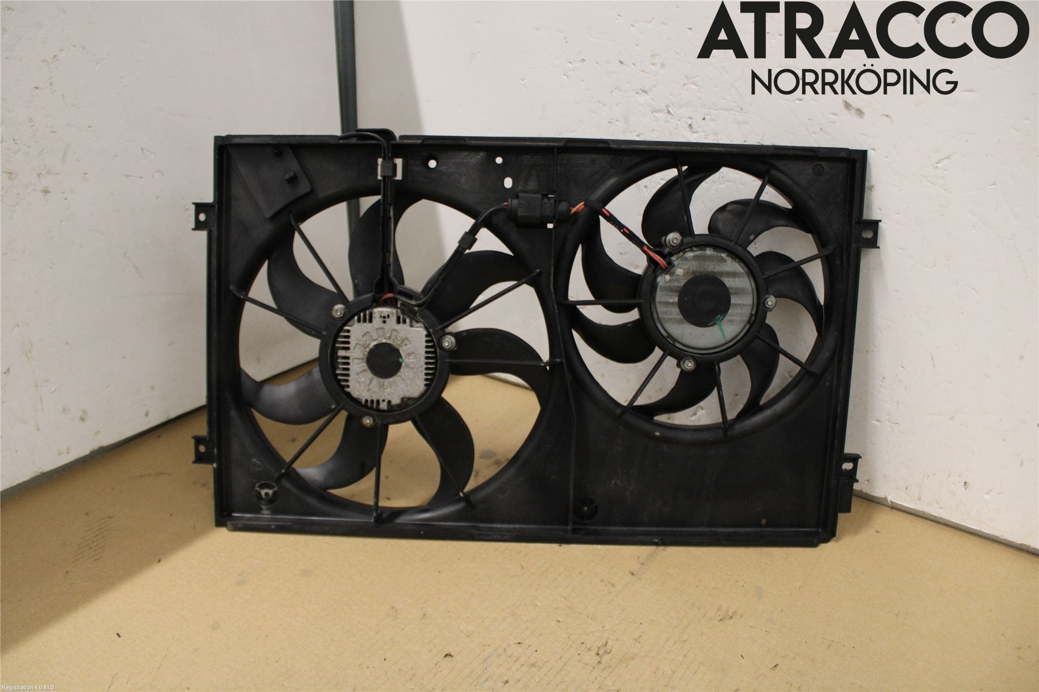 Volkswagen VW TOURAN 03-10 Kylfläkt El