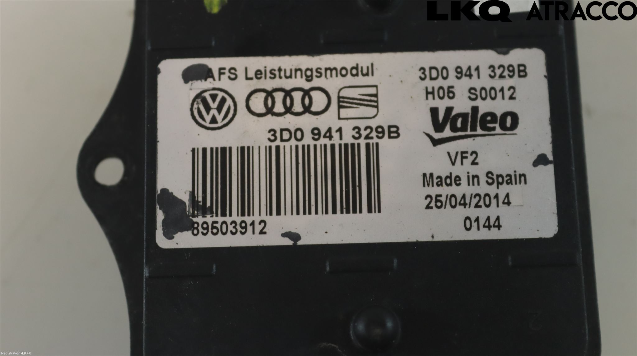 Volkswagen VW PASSAT 11-14 Styrenhet Strålkastare