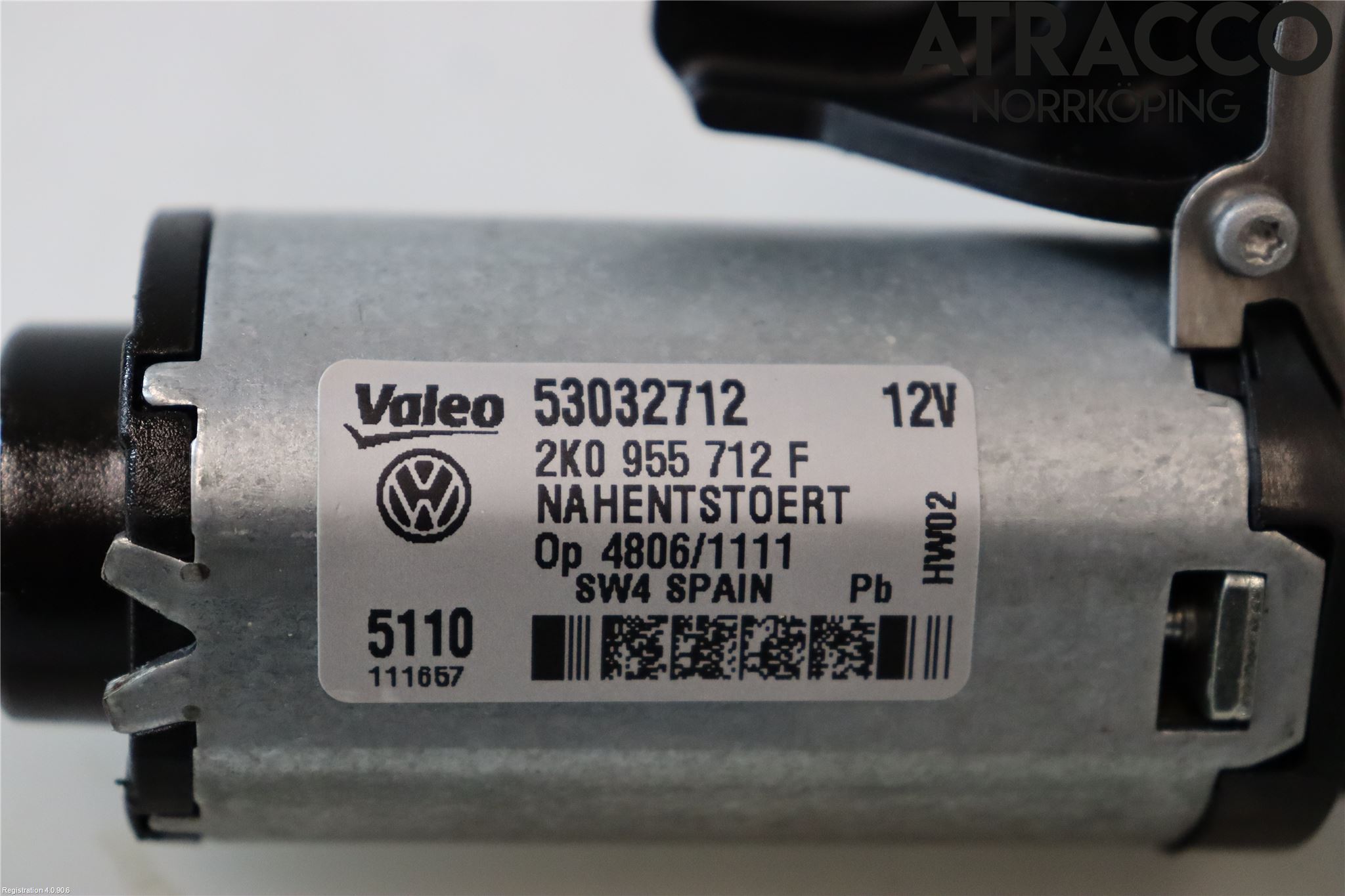 Volkswagen VW CADDY 16-20 Torkarmotor Baklucka