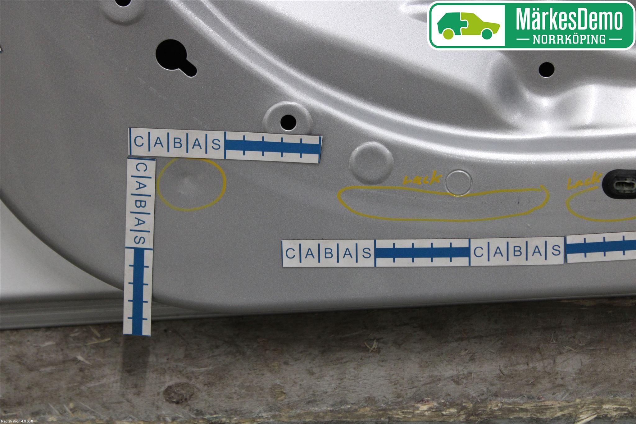 Renault MEGANE III 09-15 Dörr Fram Vänster