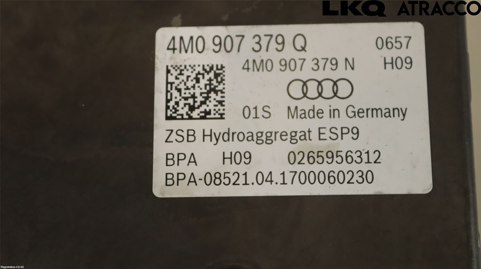 Audi Q7/SQ7 Abs Hydraulaggregat
