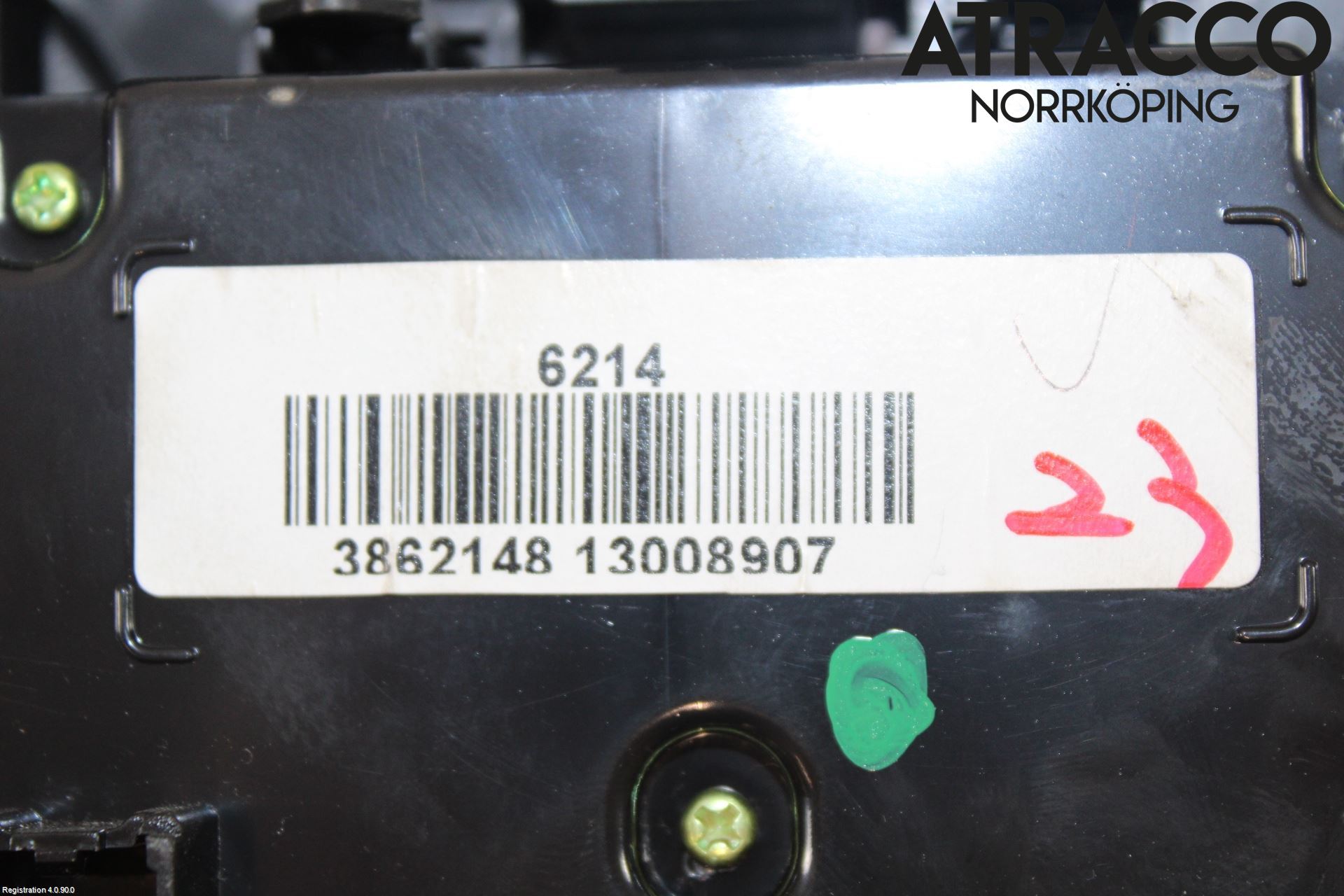 GM CHEVROLET CRUZE Värmereglage