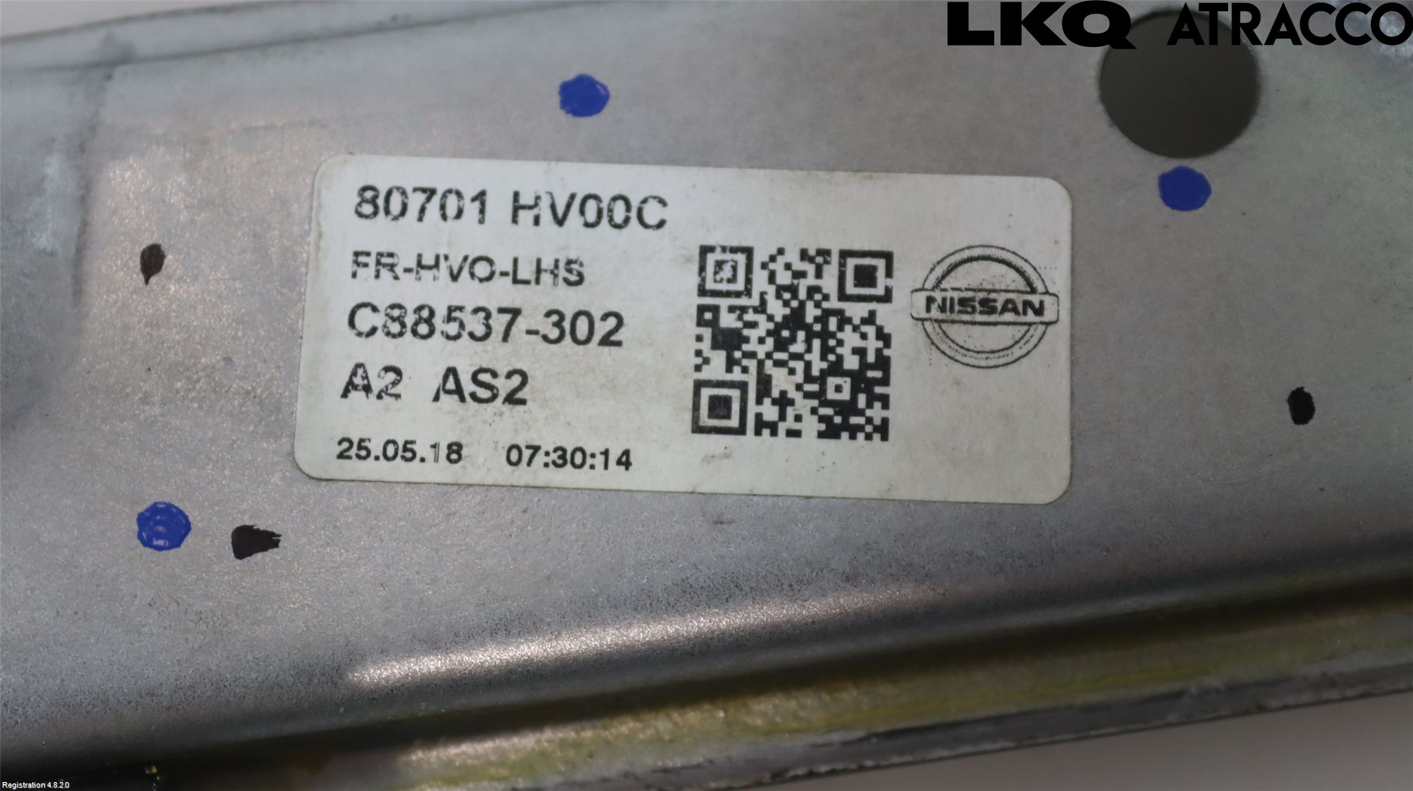 Nissan QASHQAI 17-21 Fönsterhiss El Kompl