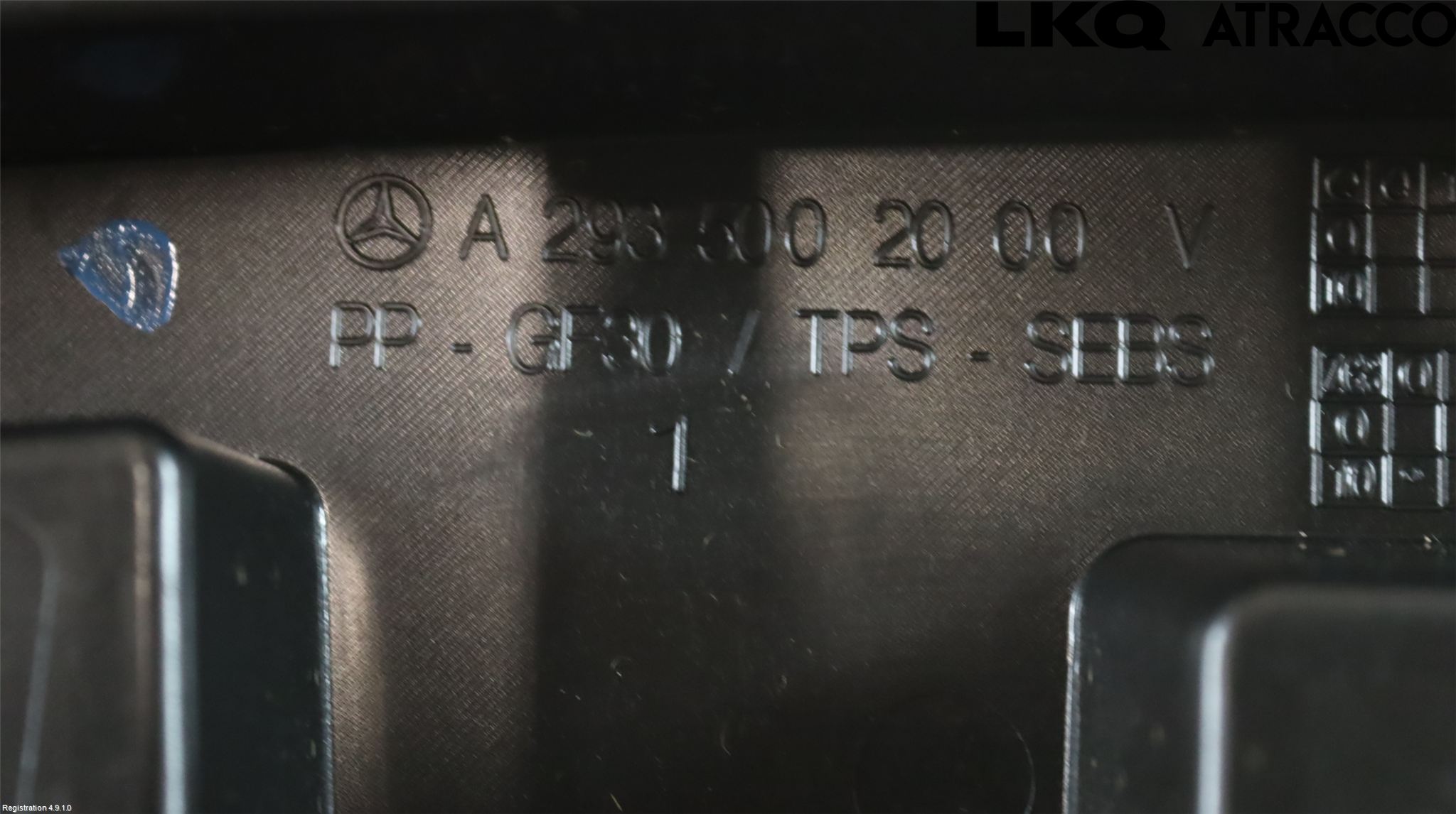 Mercedes-Benz MB EQC (N293) 20- Kylarfäste-Ram-Balk