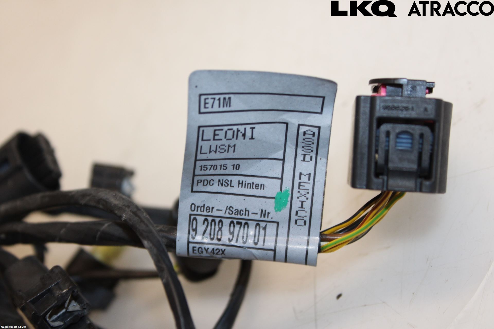 BMW X6 E71/E72   08-14 Parkeringshjälp Backsensor