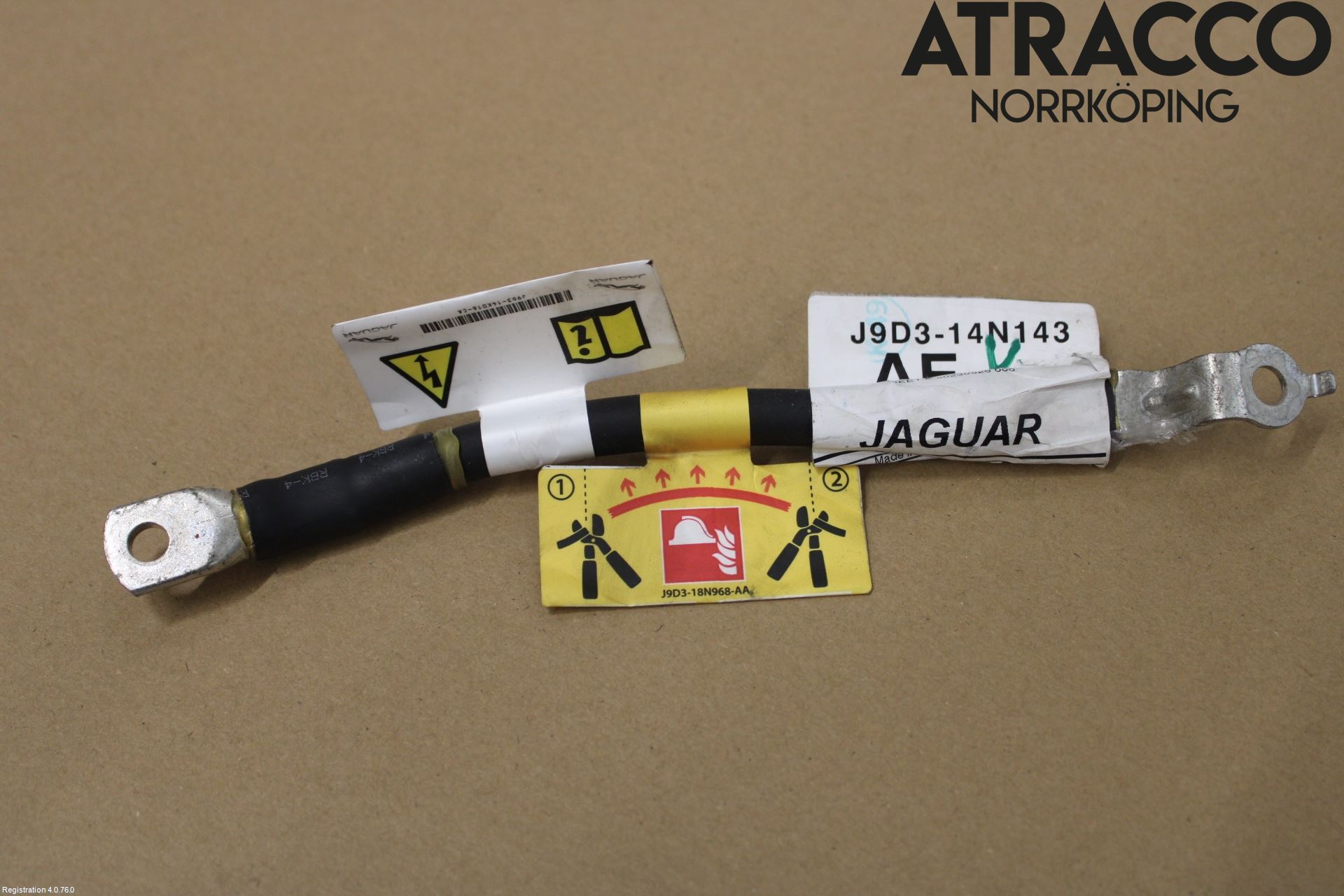 Jaguar I-PACE 18- Batterikabel