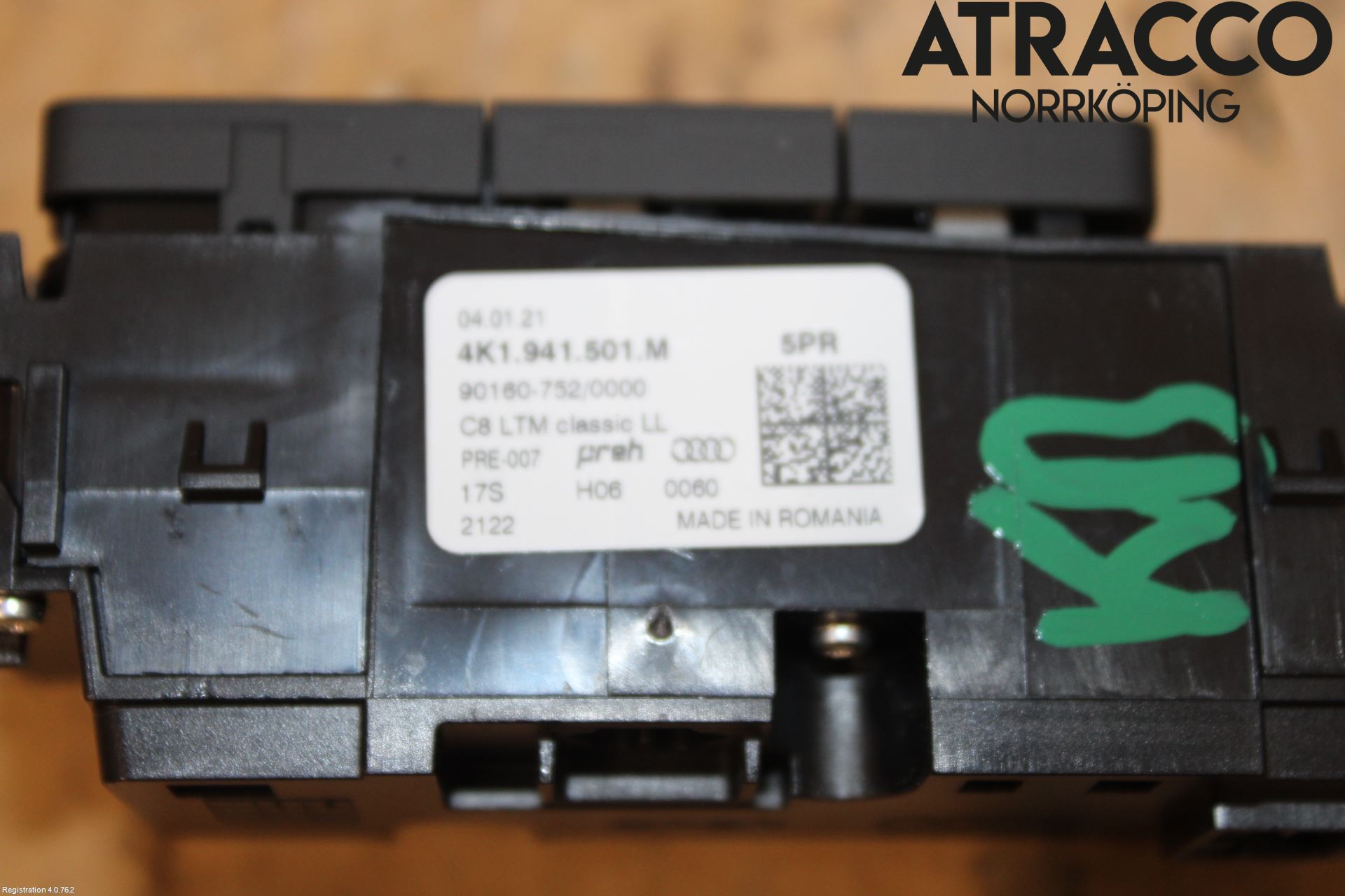 Audi A6 F2/C8 19- Strömställare Ljus