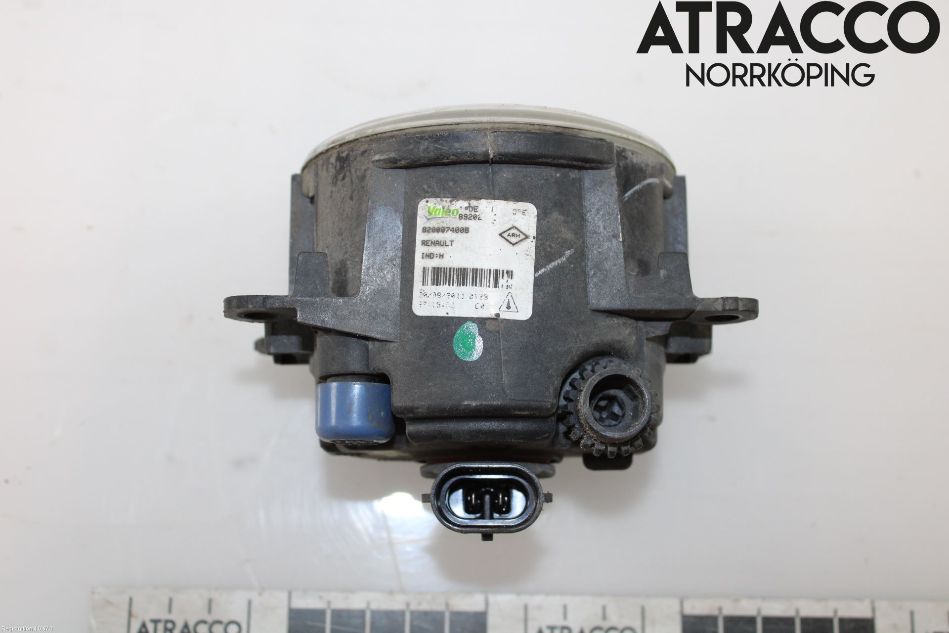 Renault MEGANE III 09-15 Dimljus-Varselljus Fram