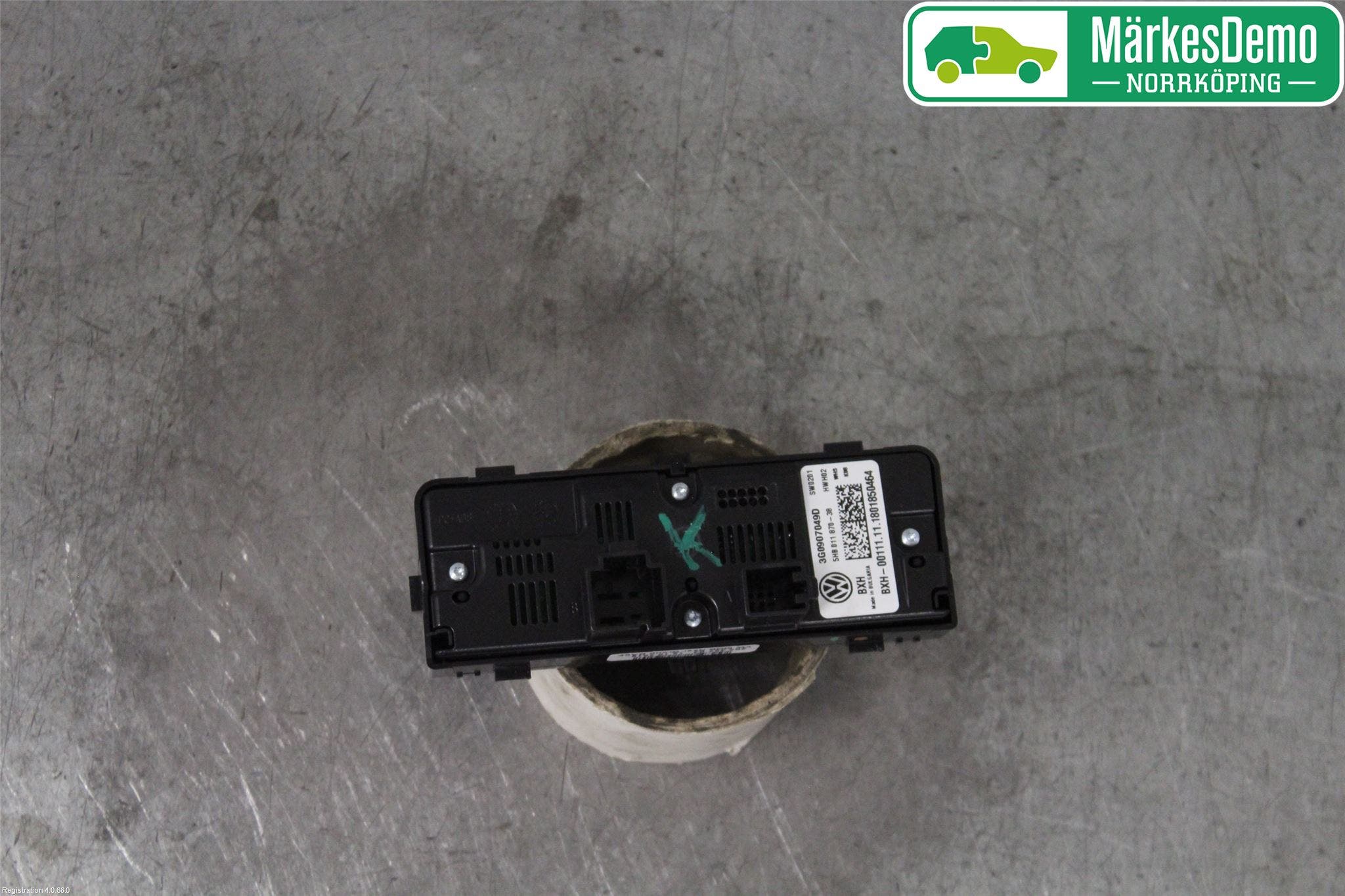 Volkswagen VW TIGUAN 16-24 Värmereglage