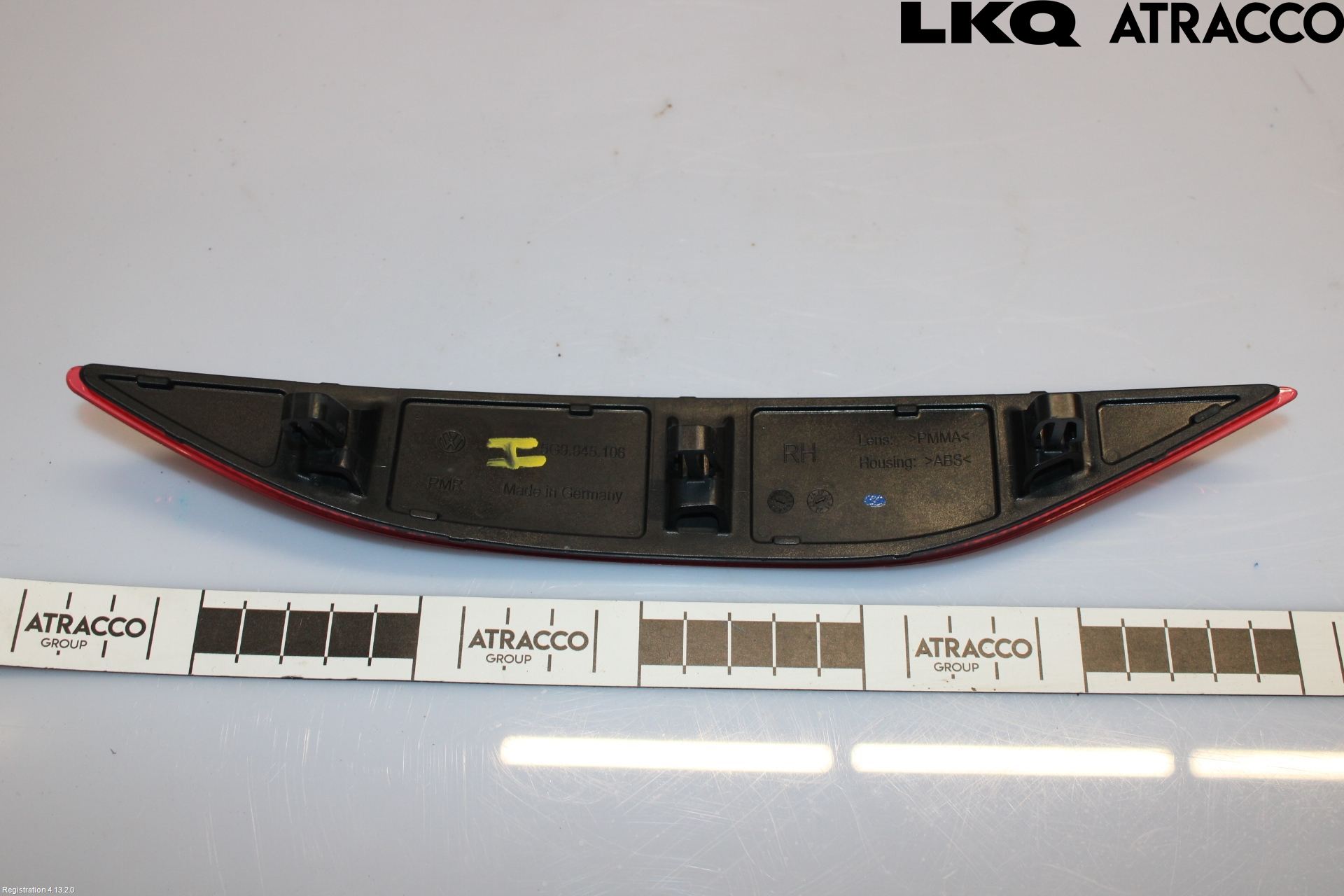 Volkswagen VW GOLF / E-GOLF VII 13-20 Dimljus/Reflex Bak