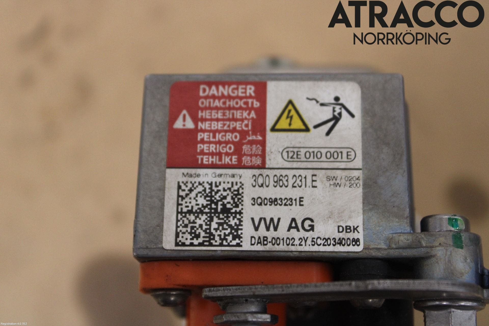 Volkswagen VW ARTEON 17- Motorvärmare Värmekropp