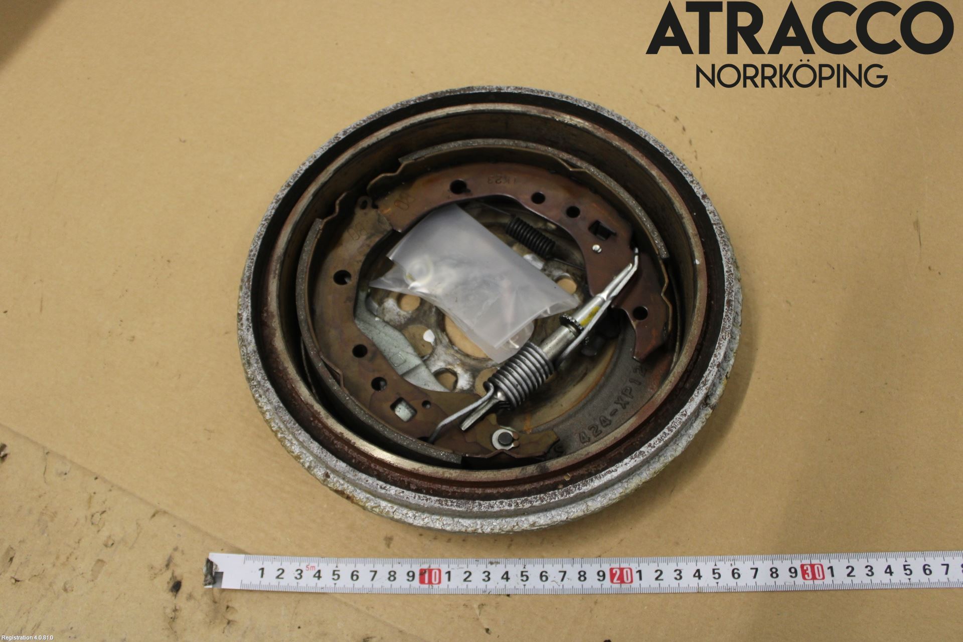 Toyota VERSO-S 11-16 Bromstrumma Bak