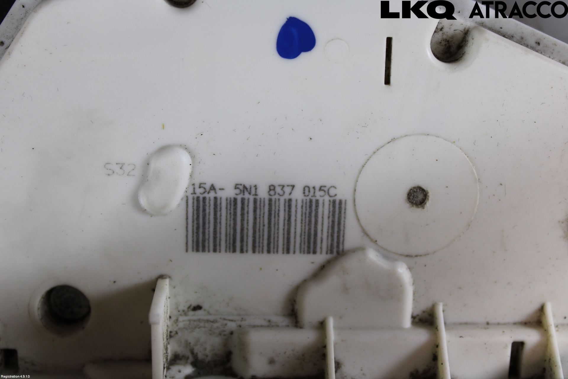 Volkswagen VW SCIROCCO 09-17 Låskista-Dörrlås