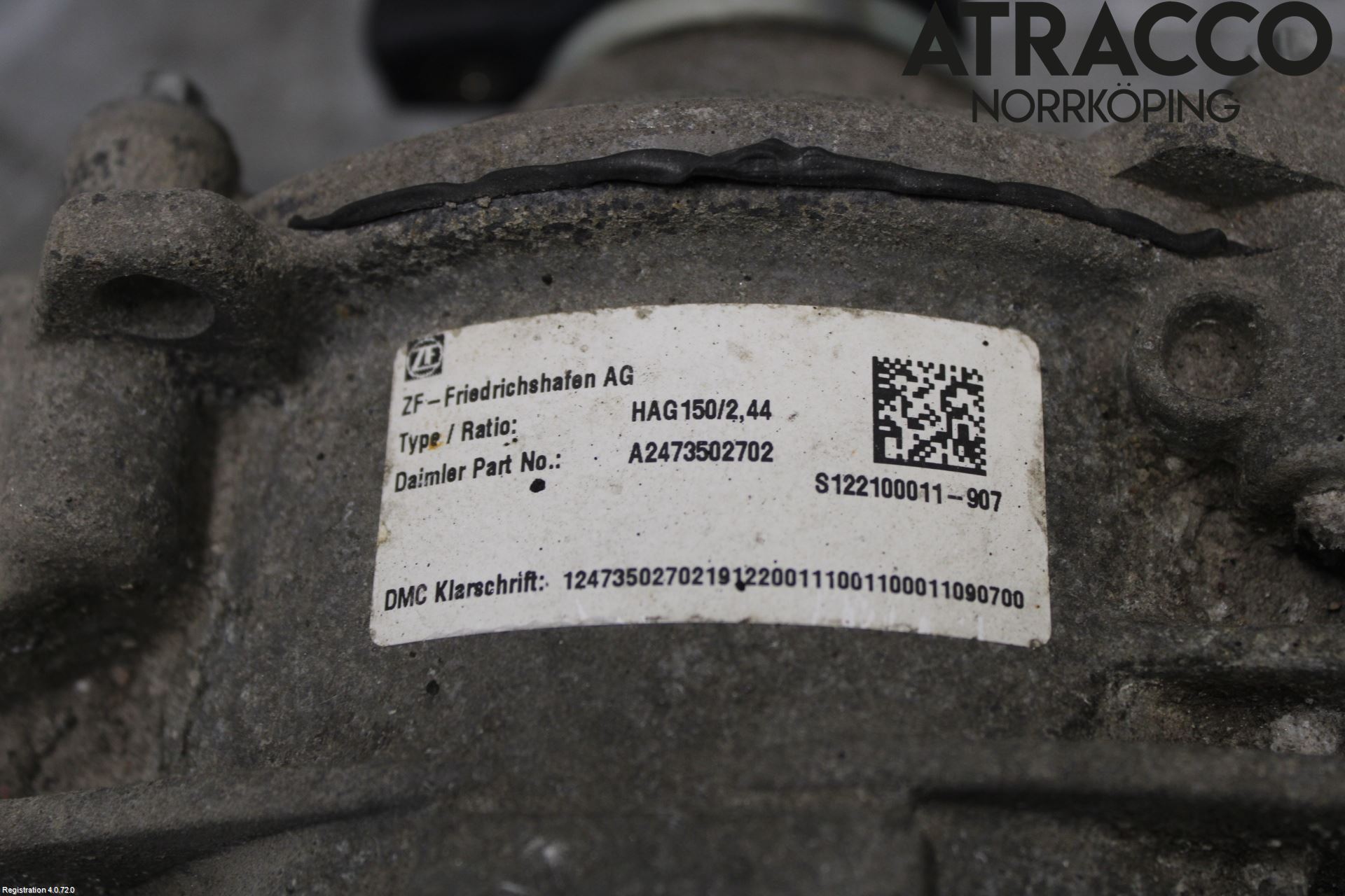 Mercedes-Benz MB GLB-KLASS (X247) 19- Bakväxel-Diff