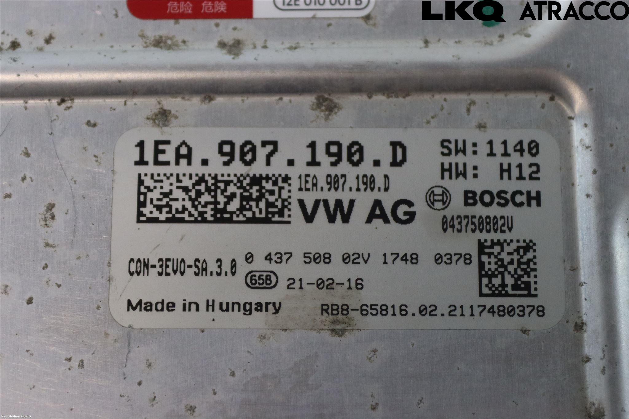 Volkswagen VW ID.4 21- Dc-Cd Omvandlare Hybrid