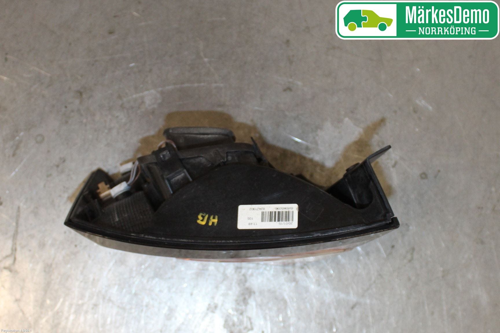 Skoda FABIA 15-21 Bakljus Höger