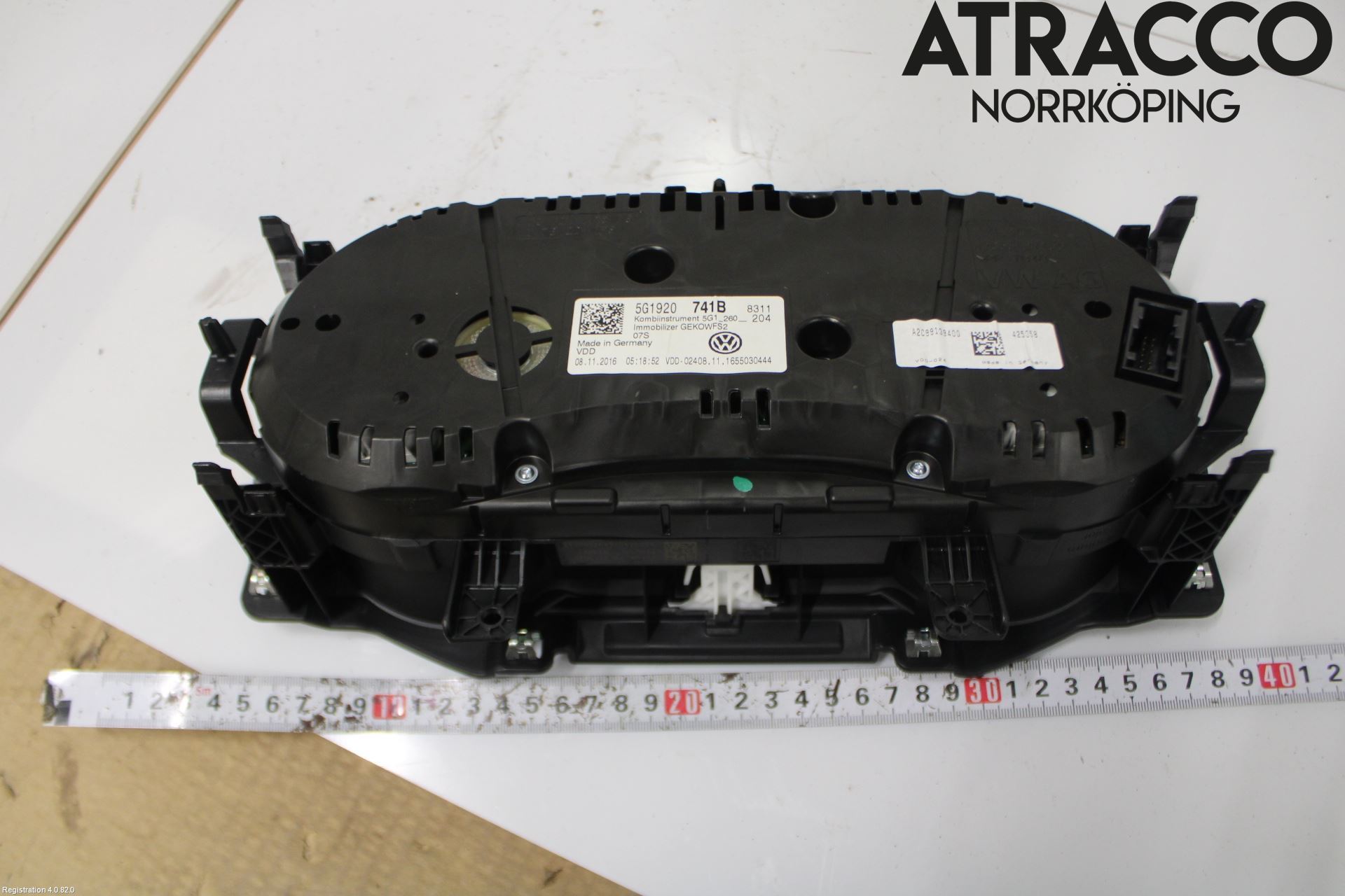 Volkswagen VW GOLF / E-GOLF VII 13-20 Instrument Komb