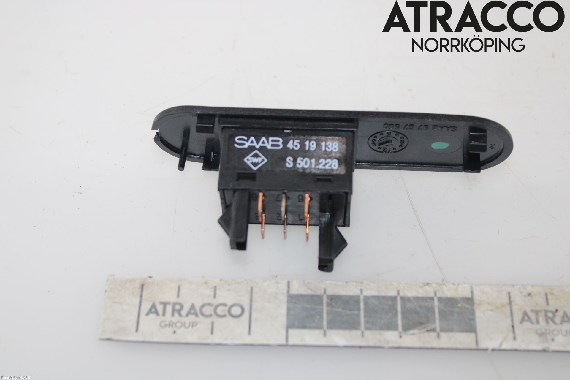 Saab 9000 CS    92-98 Strömställare Elhiss