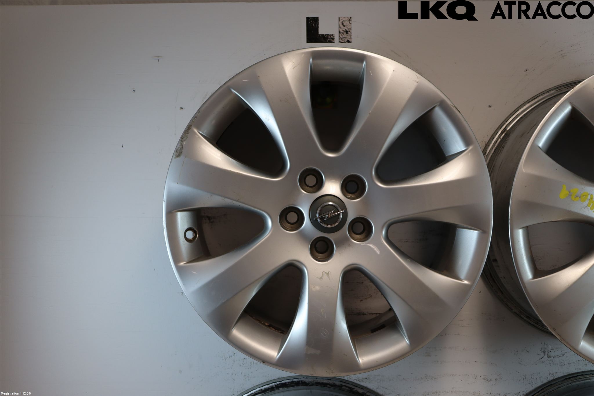 Opel ASTRA J 10-15 Fälgsats Aluminium