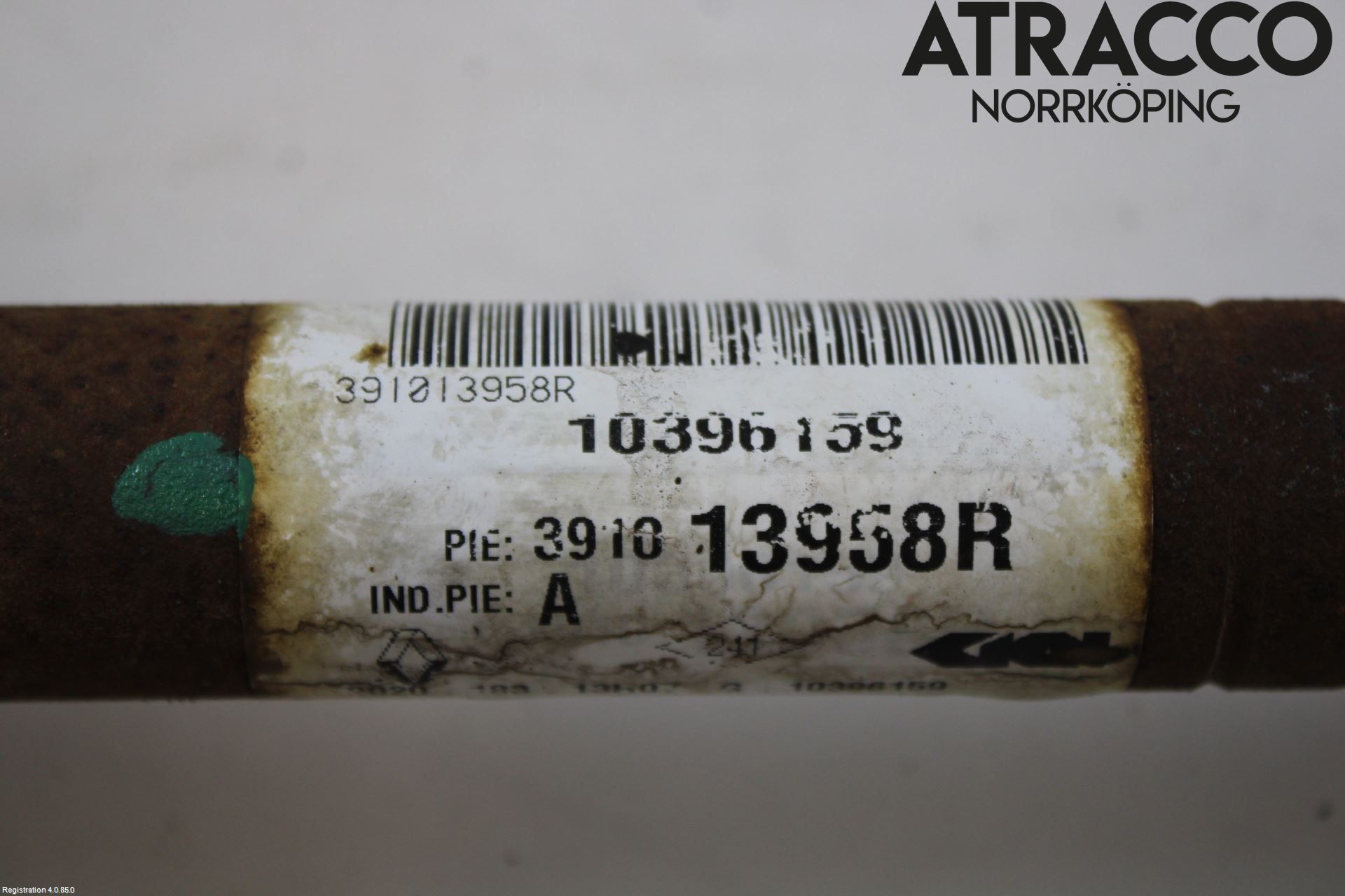 Renault MEGANE IV 16-23 Drivaxel Fram Vänster