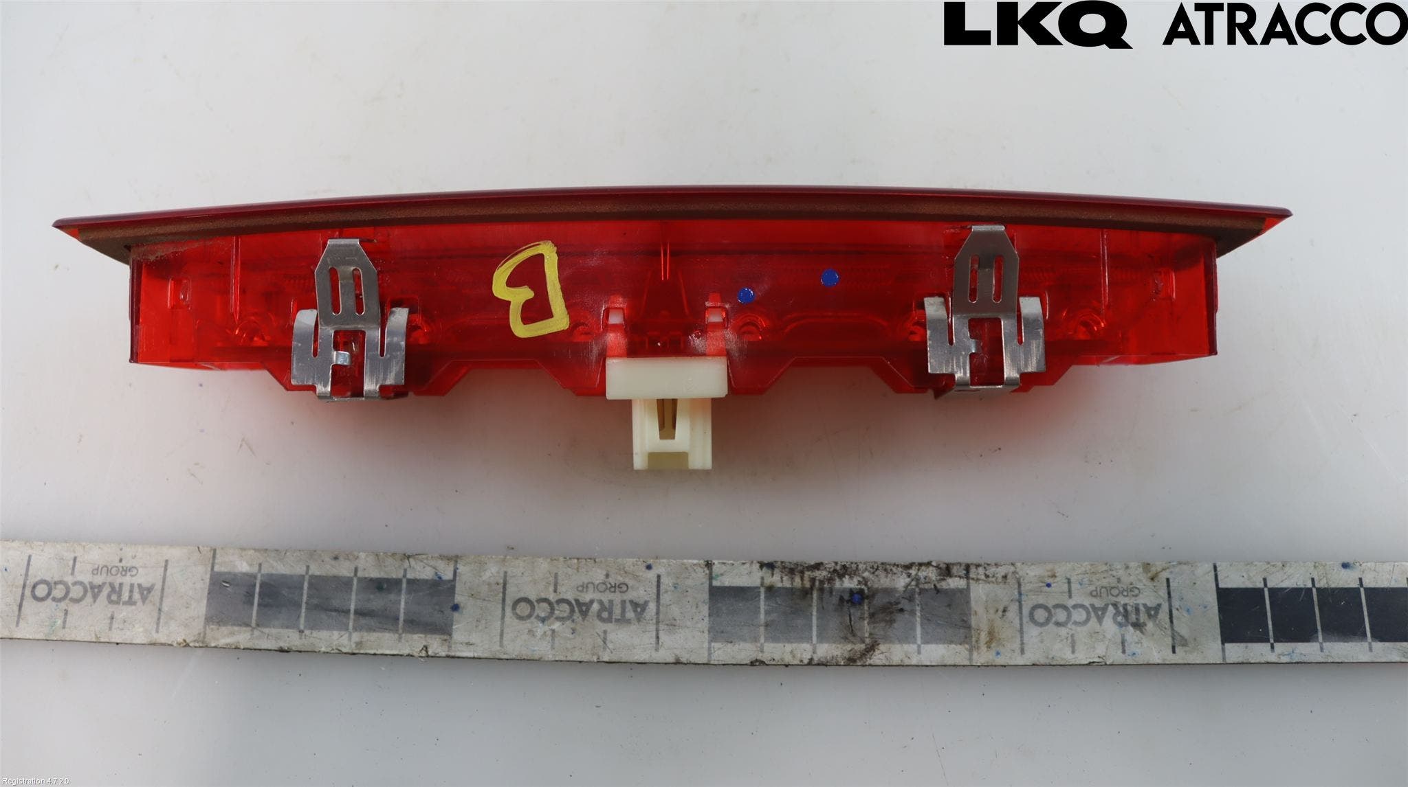 Toyota YARIS XP130 15-20 Bromsljus Bakruta