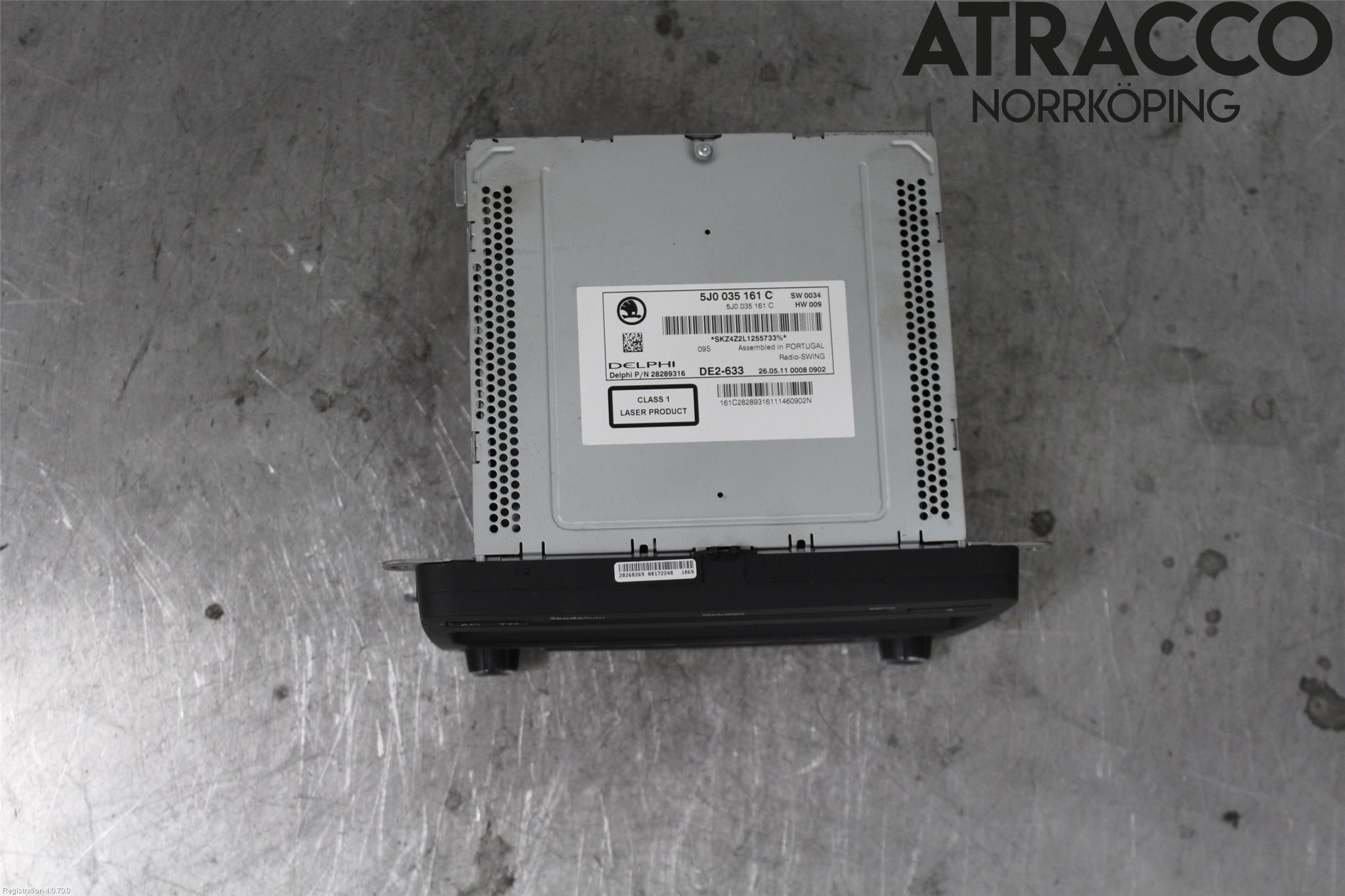 Skoda OCTAVIA (1Z) 05-13 Cd Radio - Multimediapanel