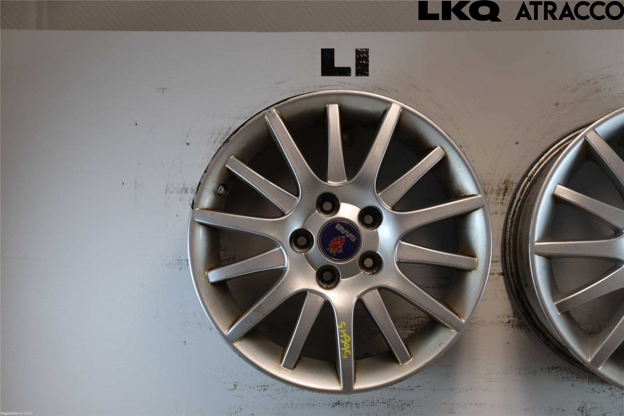 Saab 9-3 VER2/VER3 08-15 Fälgsats Aluminium