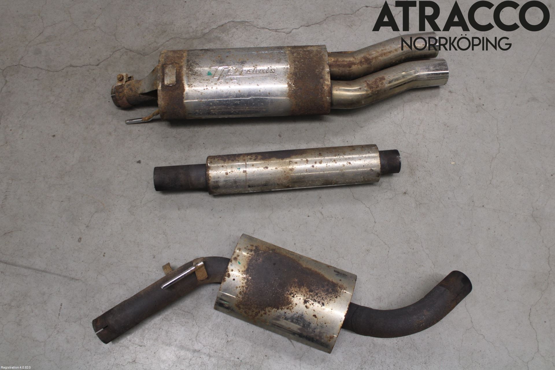 Volkswagen VW GOLF III 92-99 Avgas Halvsats