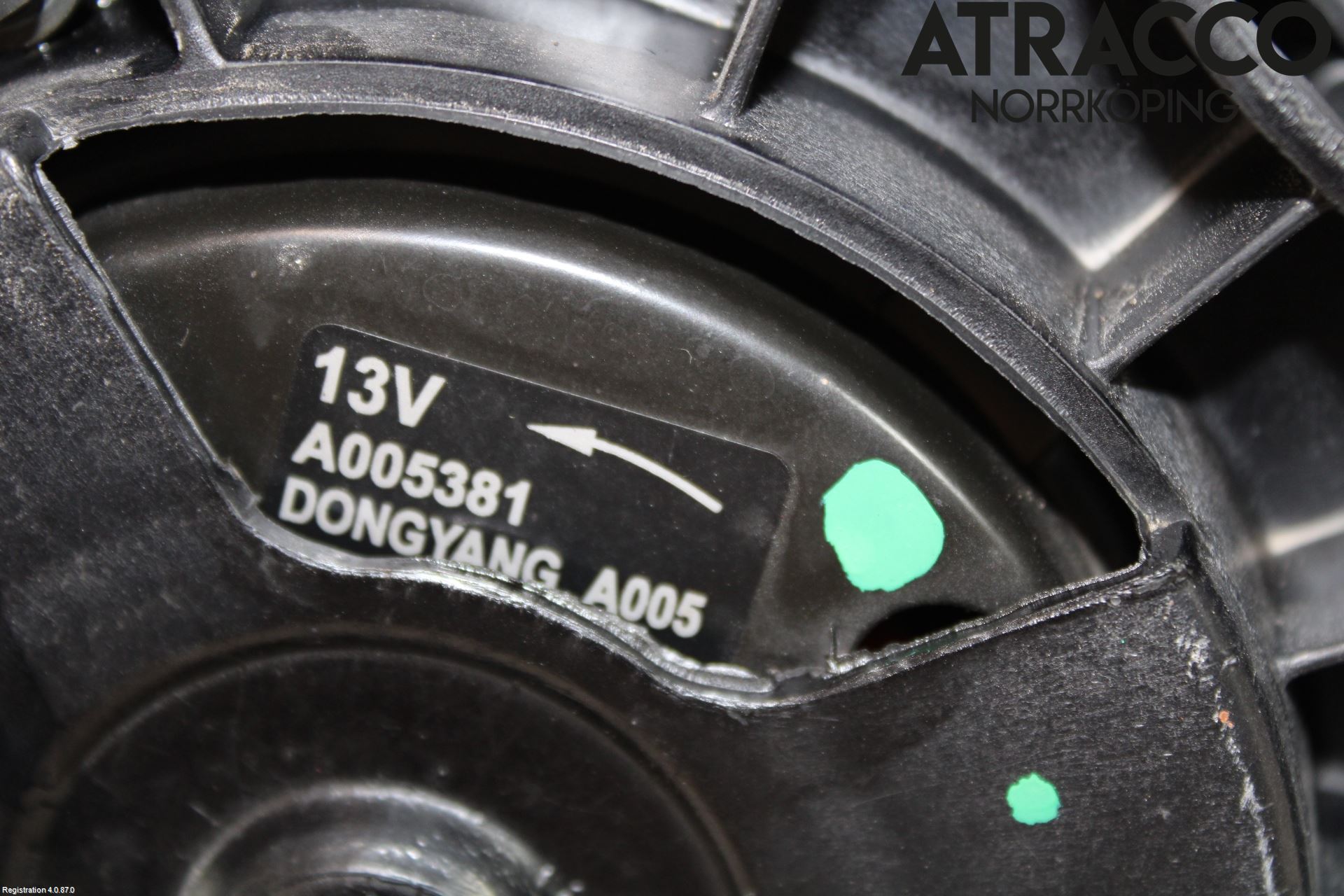 GM CHEVROLET SPARK Kylfläkt El