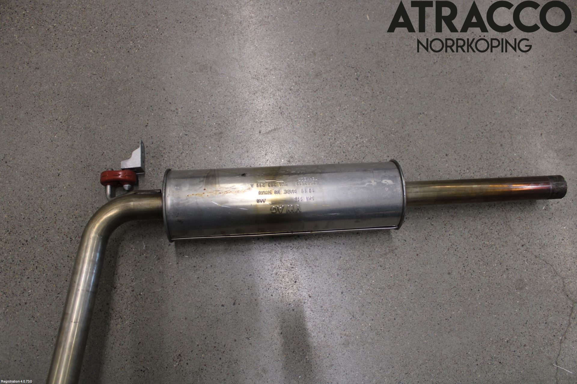 Seat LEON 20- Avgas Halvsats