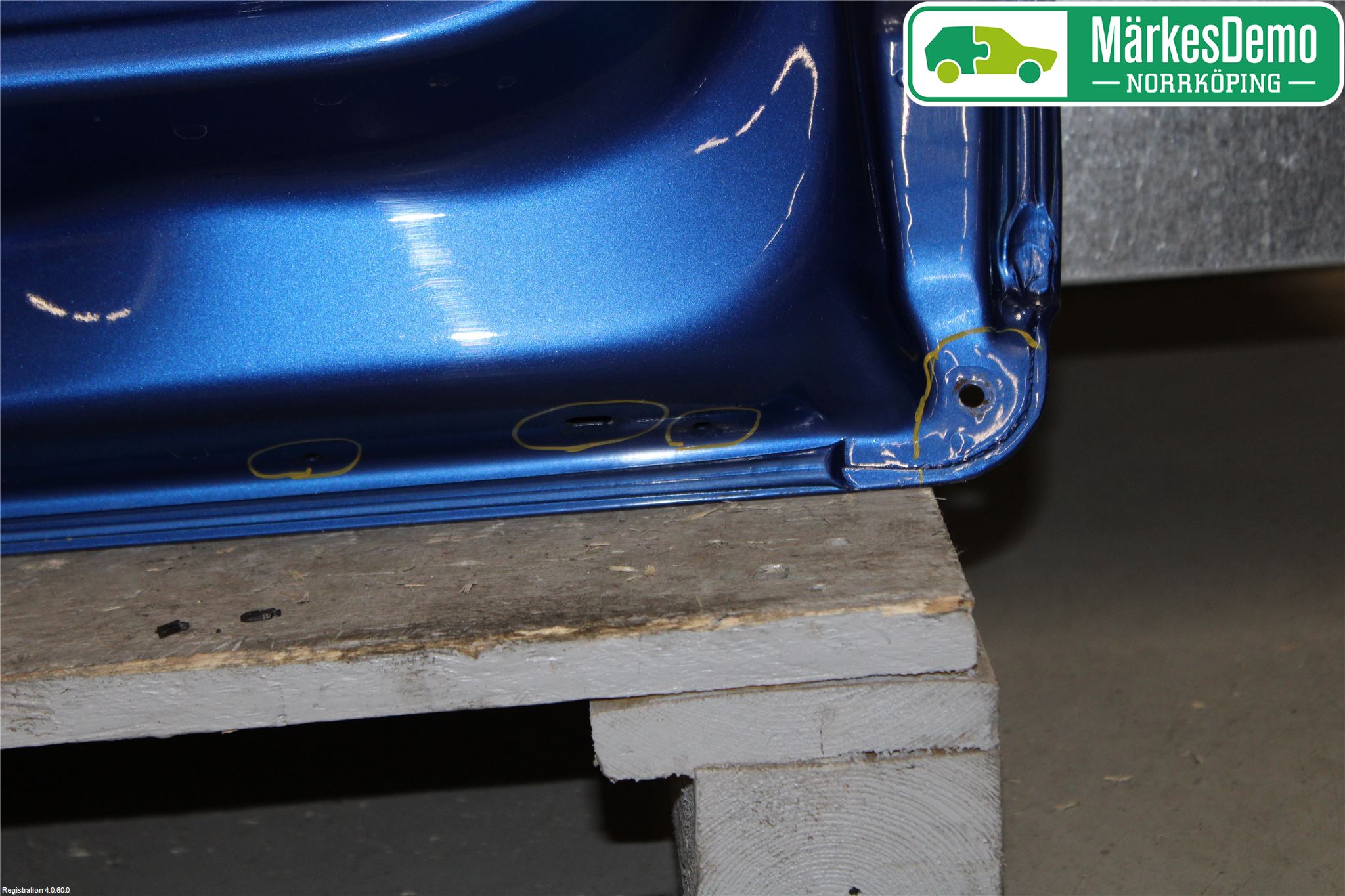 Volkswagen VW SCIROCCO 09-17 Dörr 2D Vänster