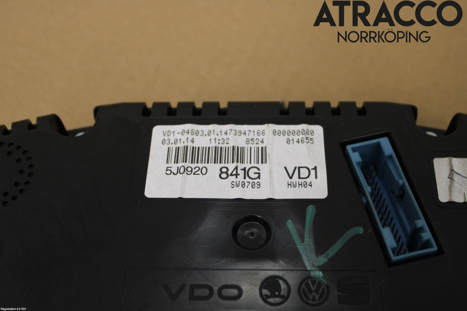 Skoda FABIA 07-14 Instrument Komb