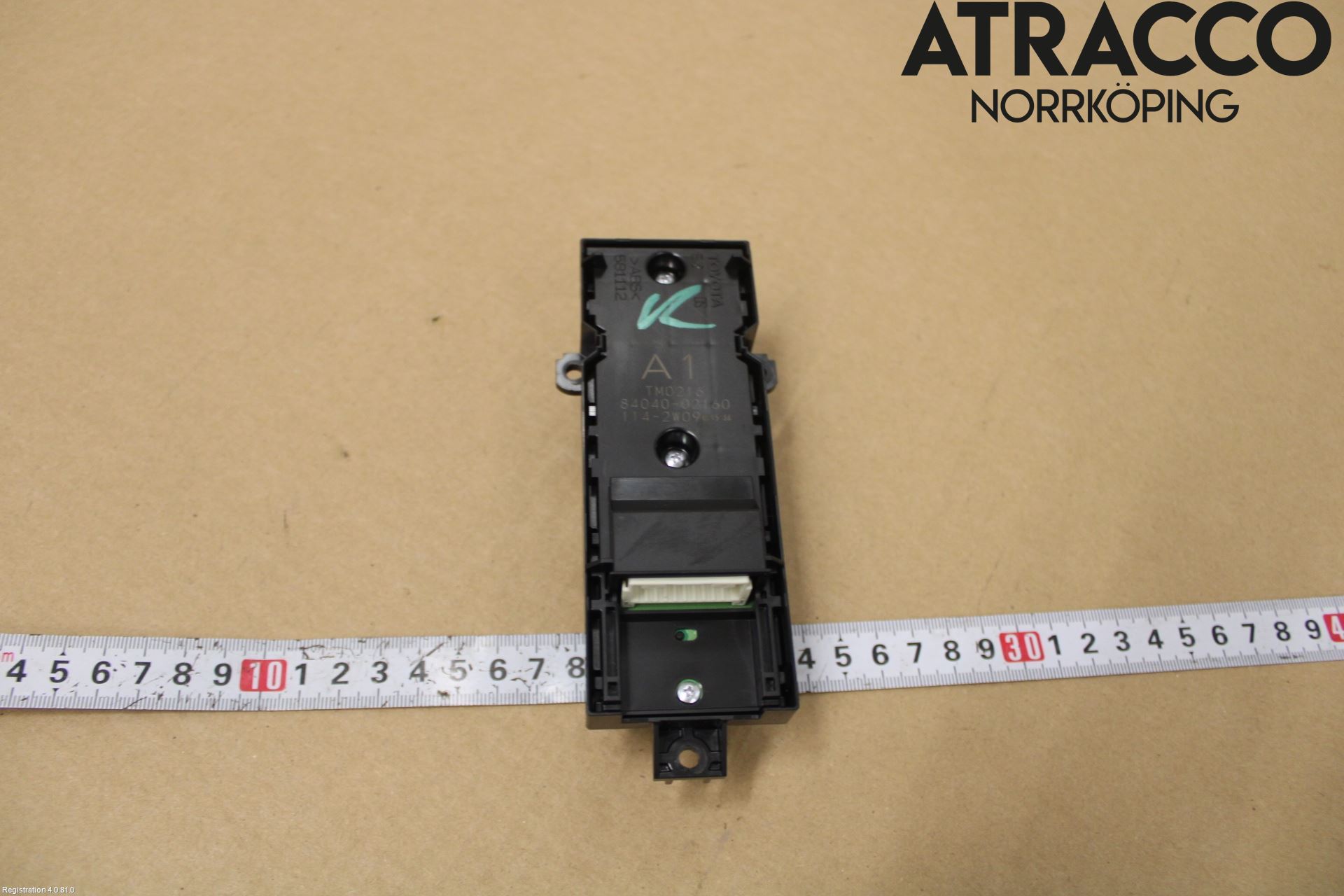 Toyota COROLLA 19- Strömställare Elhiss