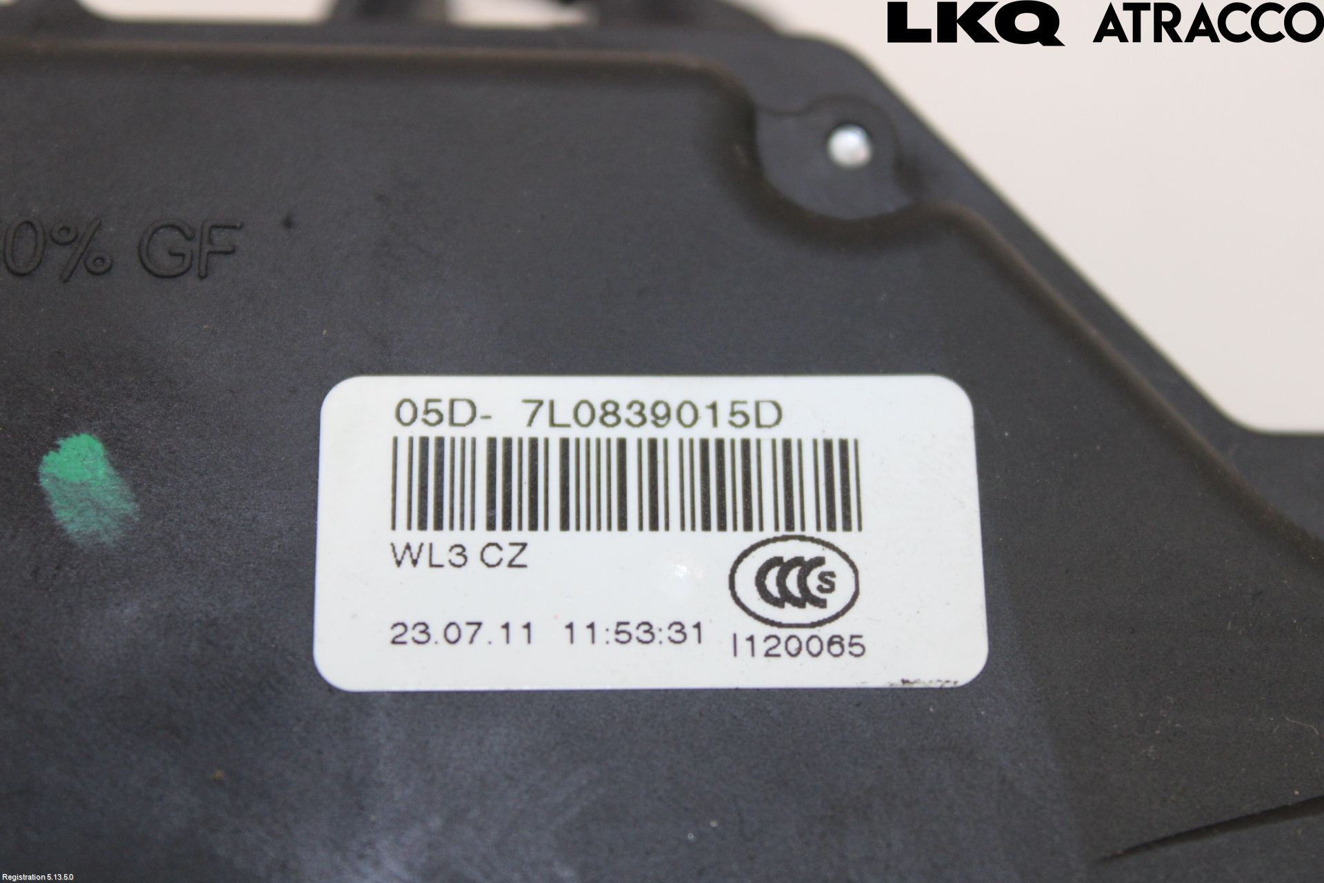 Volkswagen VW GOLF V 04-09 Låskista-Dörrlås