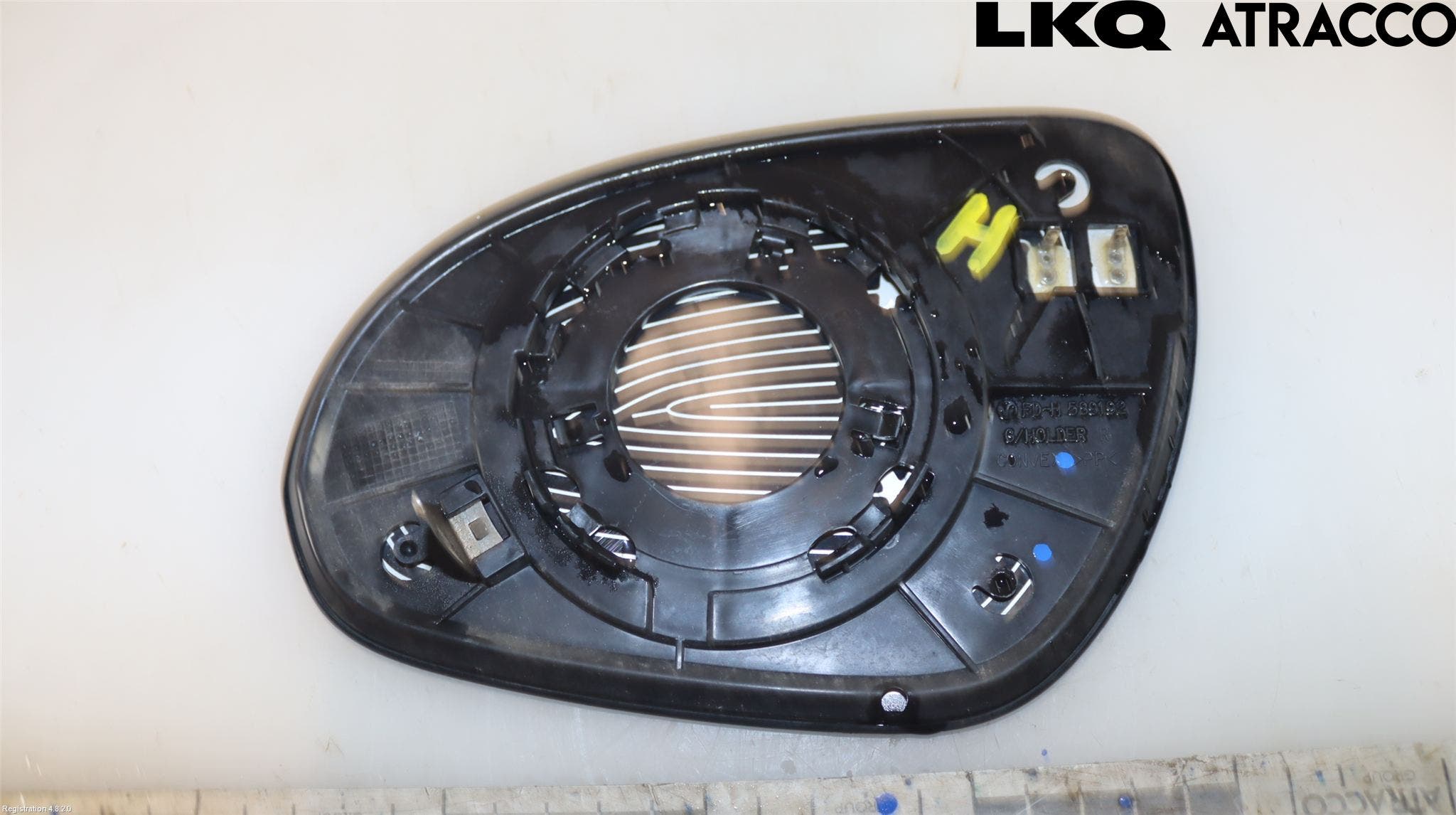 Hyundai i30 FD 07-12 Spegelglas Hö