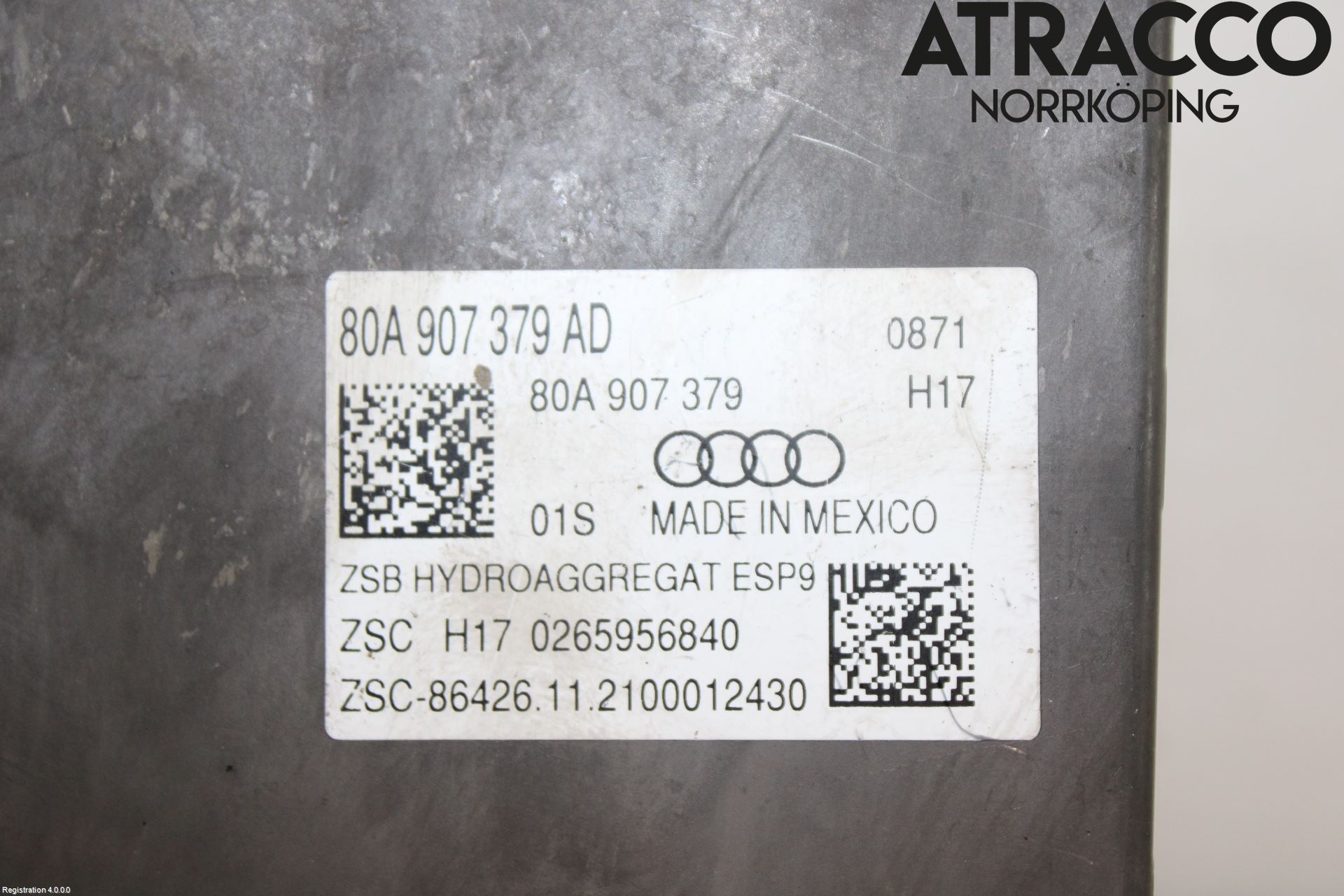Audi Q5/SQ5 17- Abs Hydraulaggregat