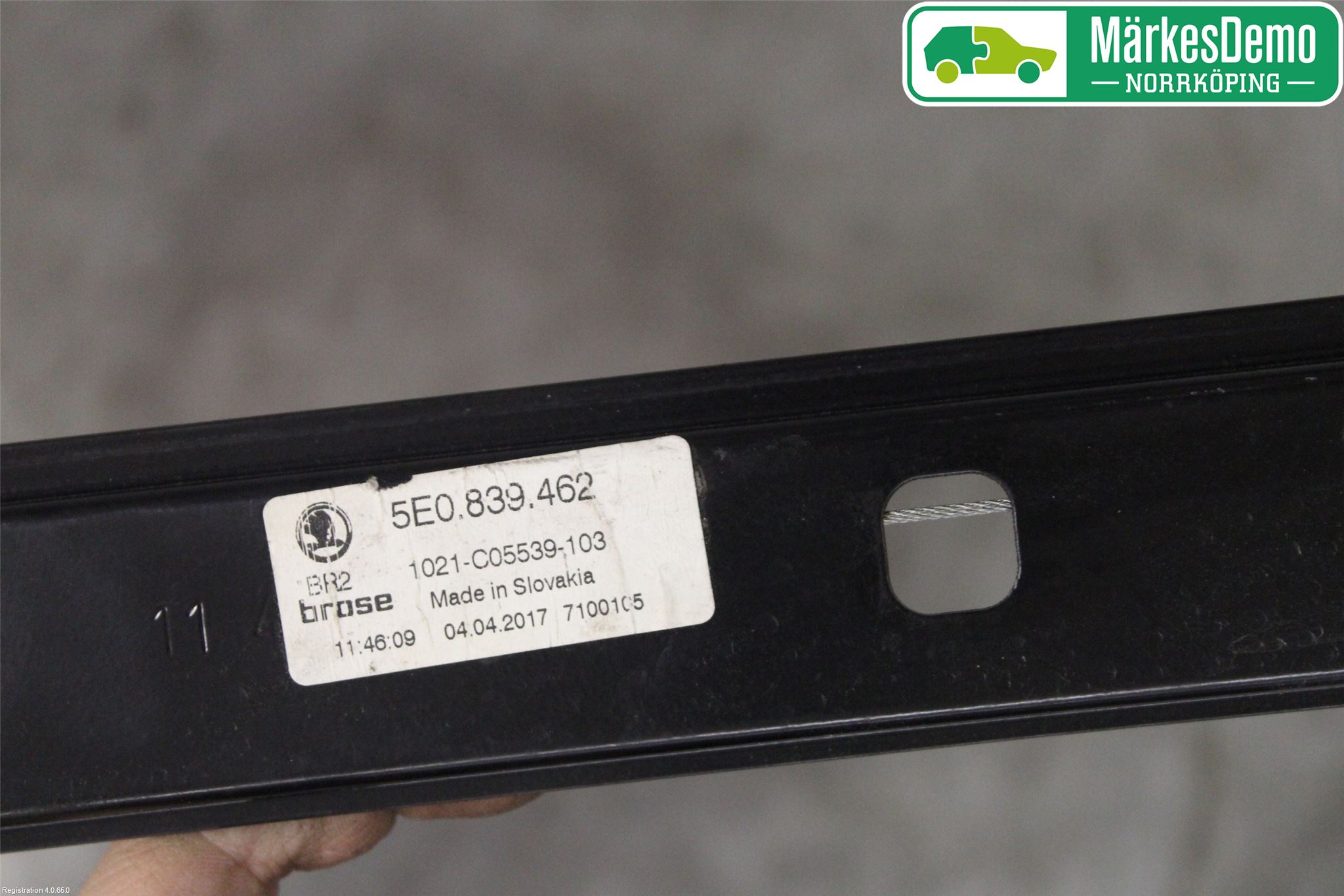 Skoda OCTAVIA (5E) 13-20 Fönsterhiss El Kompl