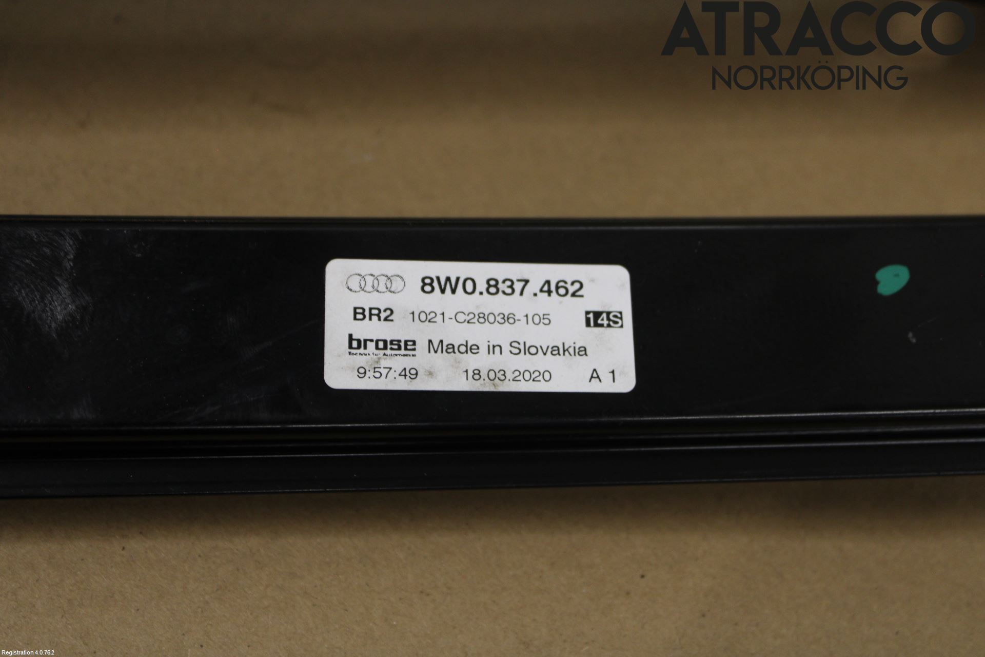 Audi A4/S4 B9 20- Fönsterhiss El Kompl