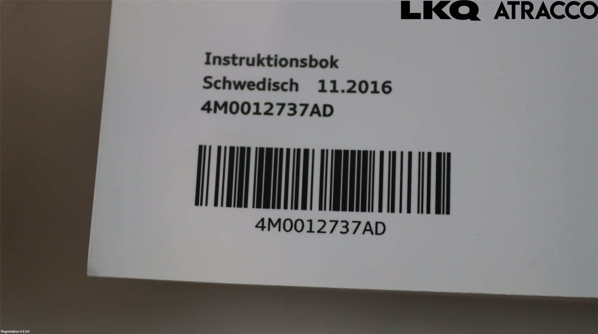 Audi Q7/SQ7 Instruktionsbok