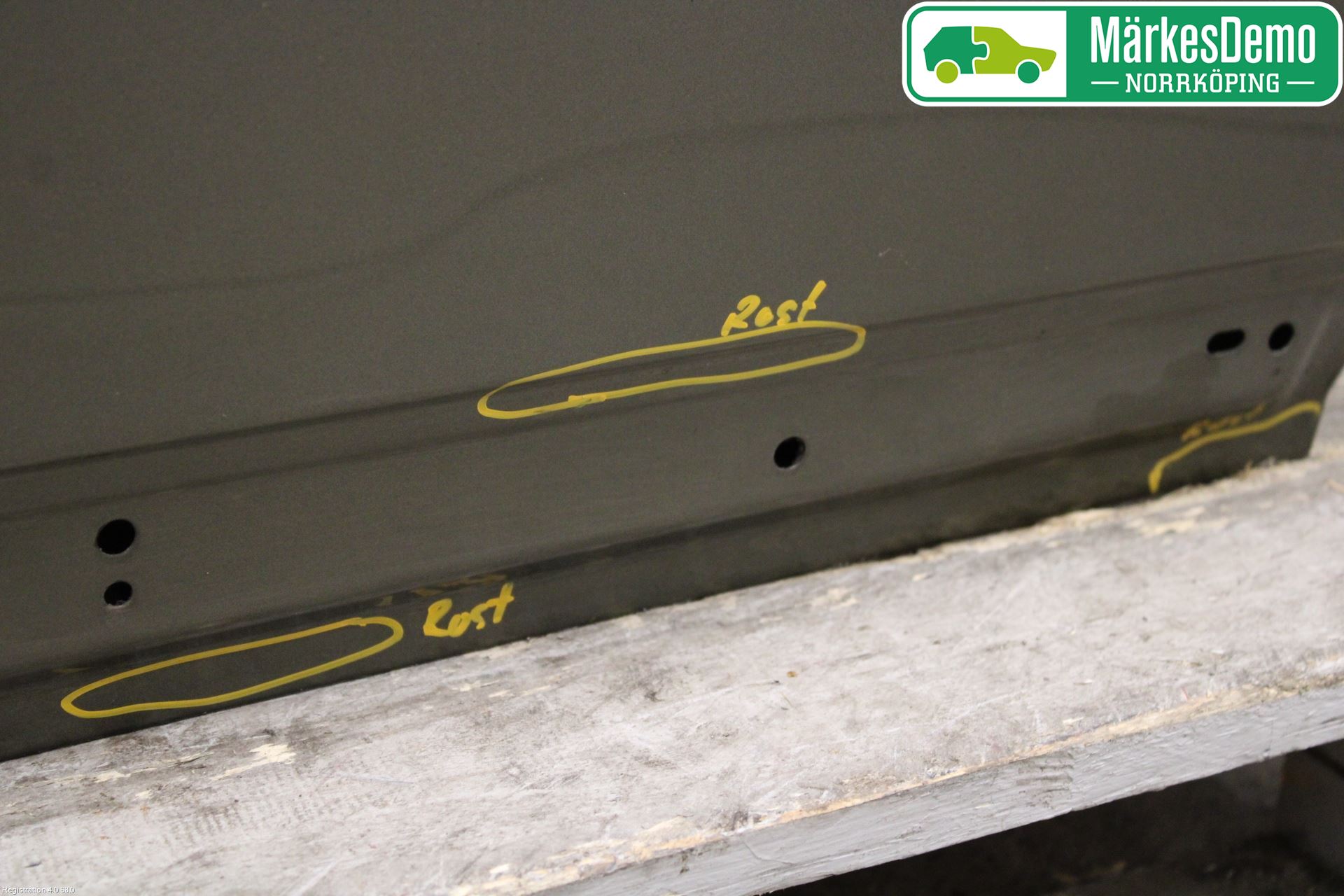 Volvo V70 08-13 Dörr Bak Höger