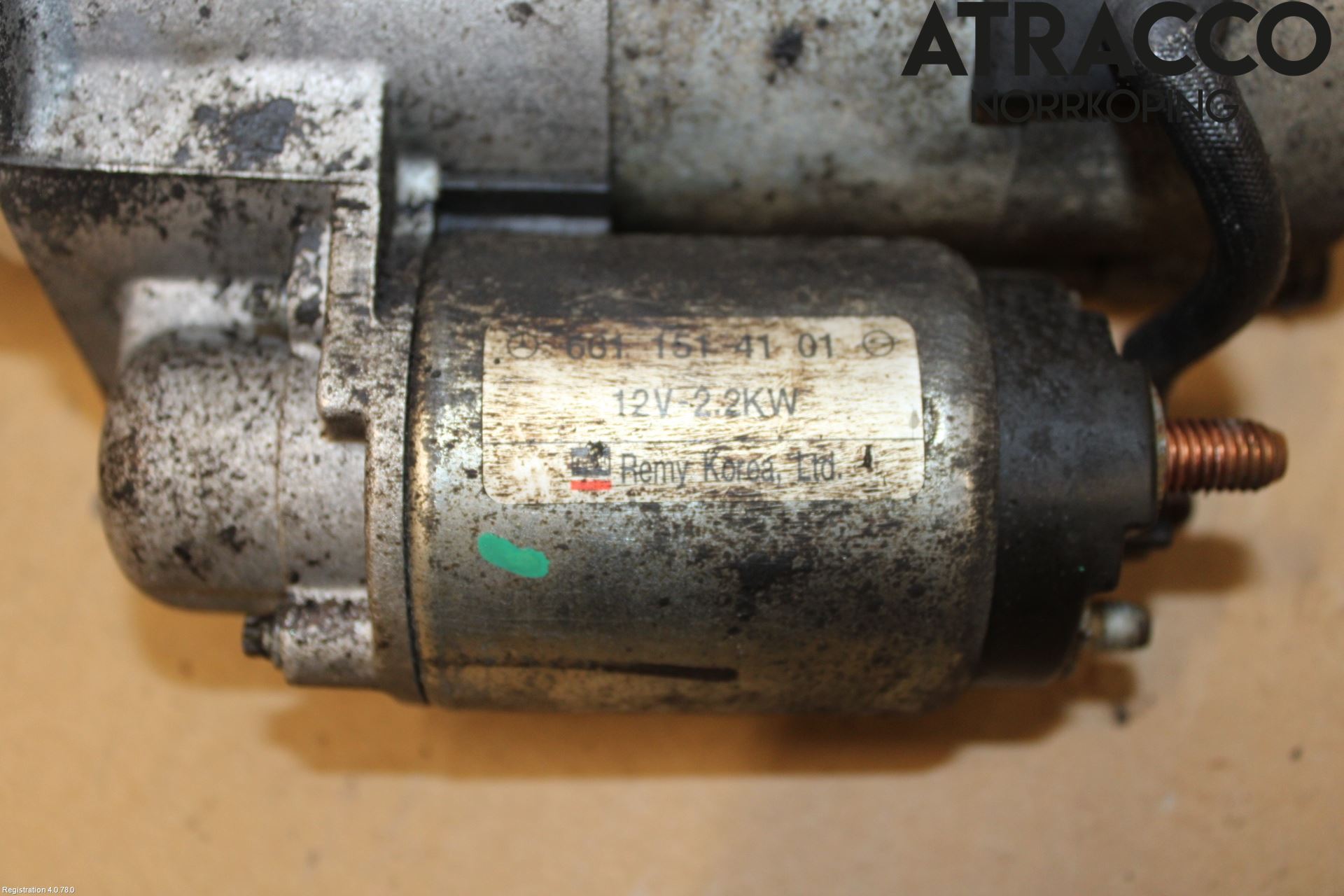 SsangYong SSANG YONG ACTYON/SPORT 06-17 Startmotor Diesel