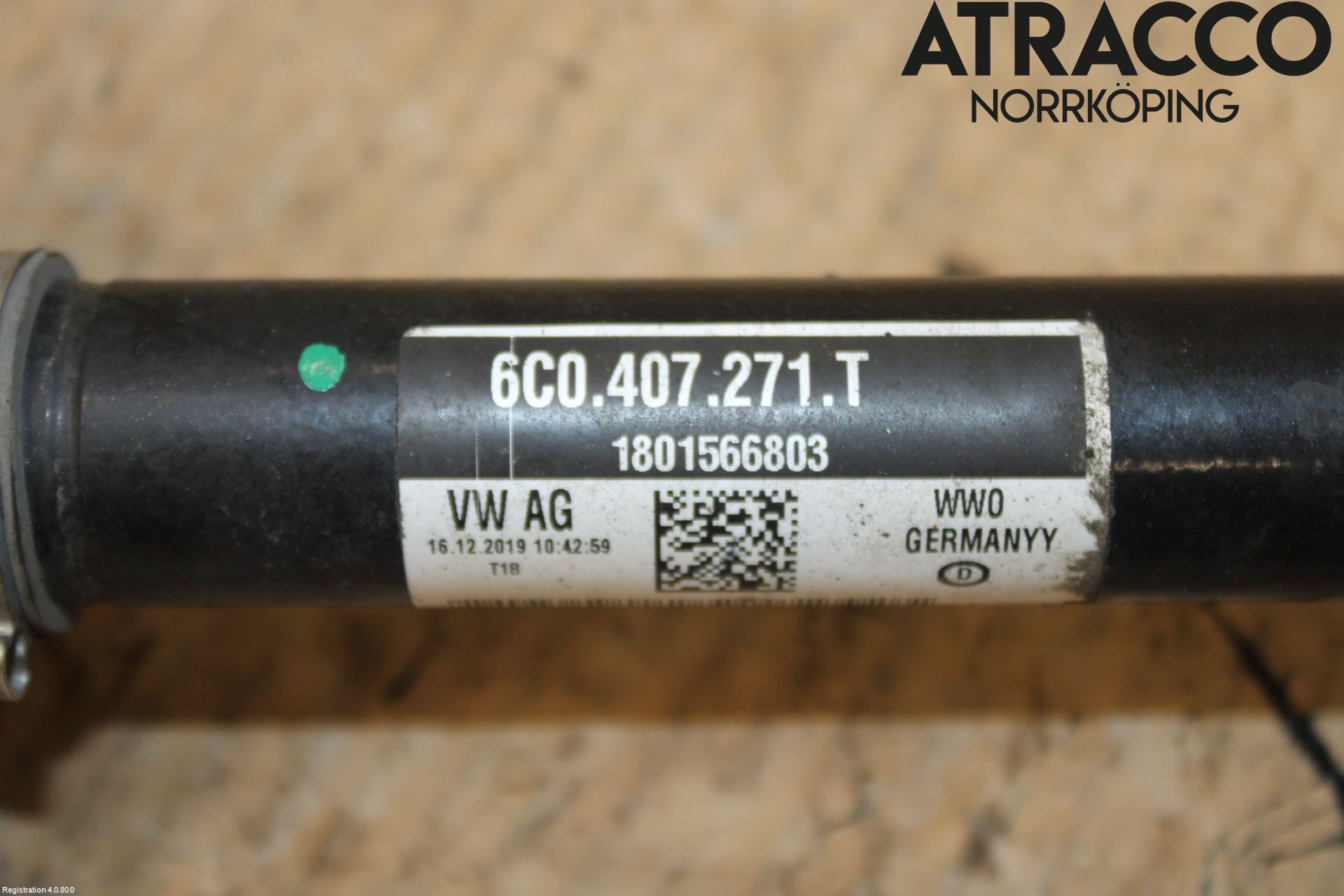 Skoda FABIA 15-21 Drivaxel Fram Vänster