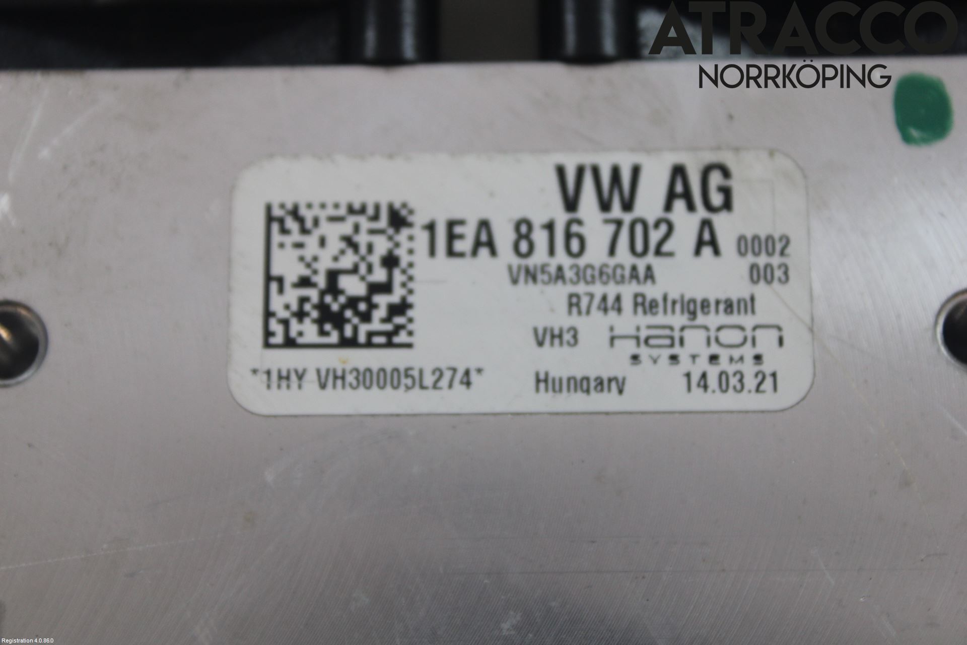 Audi Q4 E-TRON FZ 22- Ac Expansionsventil