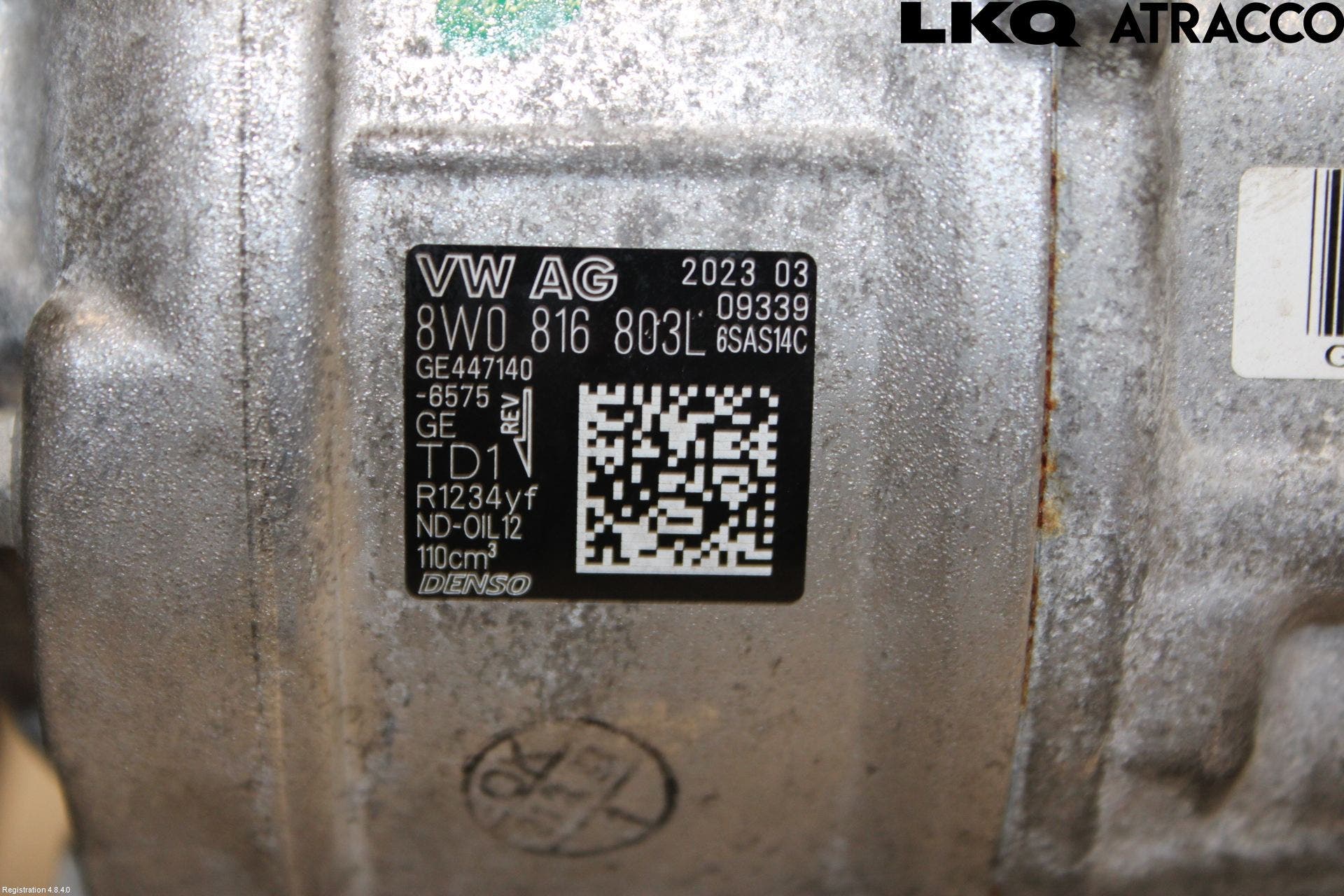 Audi A4/S4 B9 20- Ac Kompressor